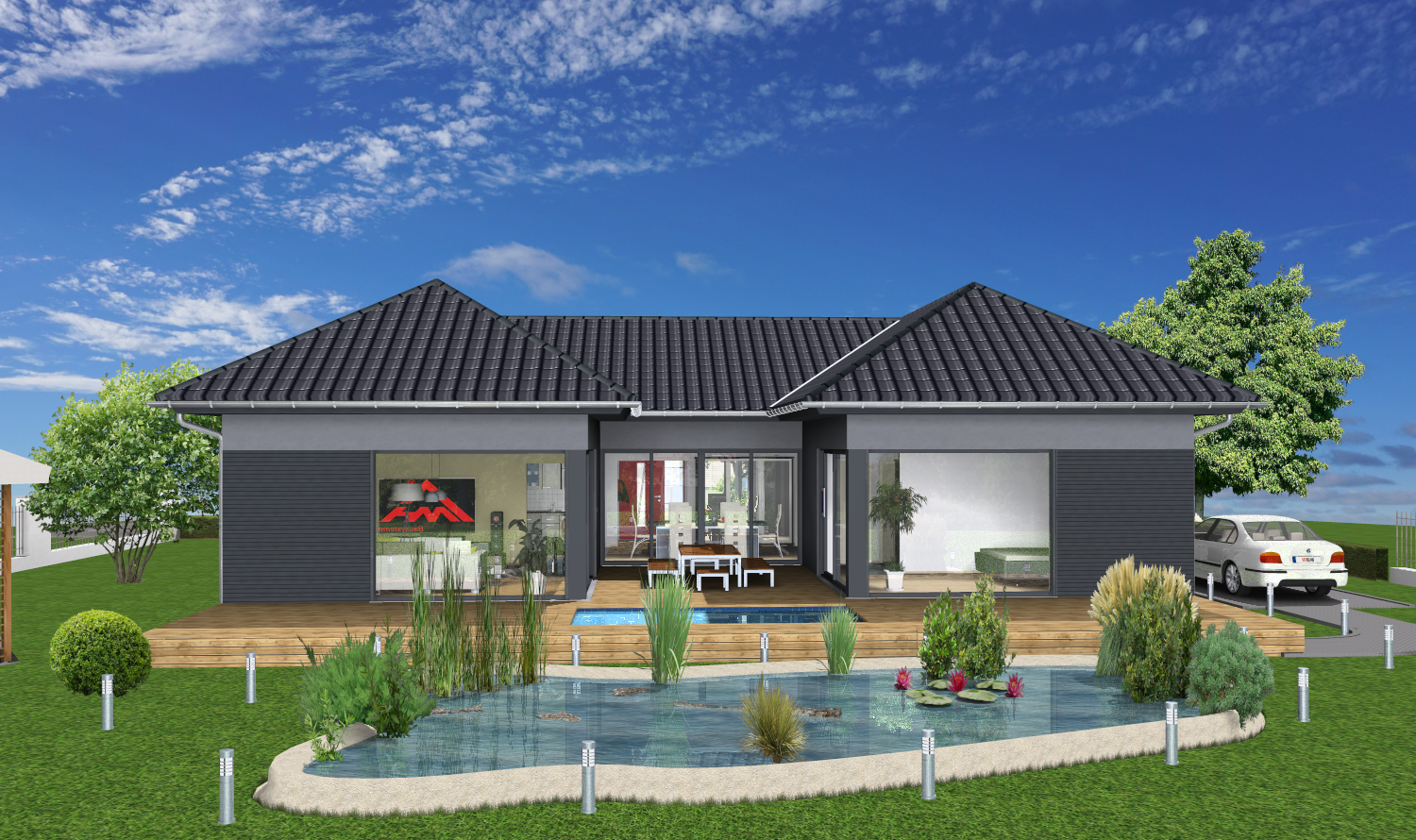 Bungalow U Form 130 Mein Haus Bausysteme