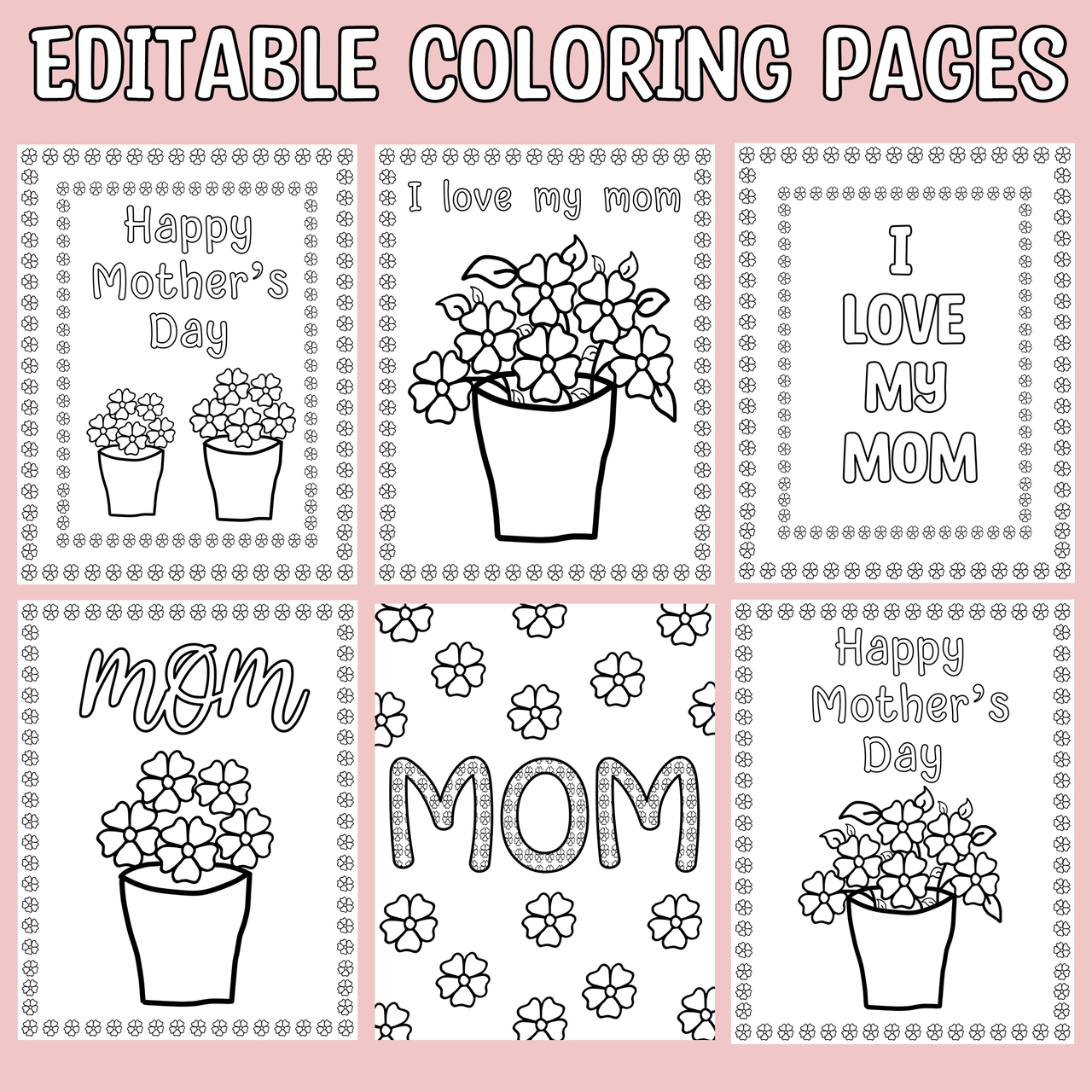 Mother's Day Activities Printable