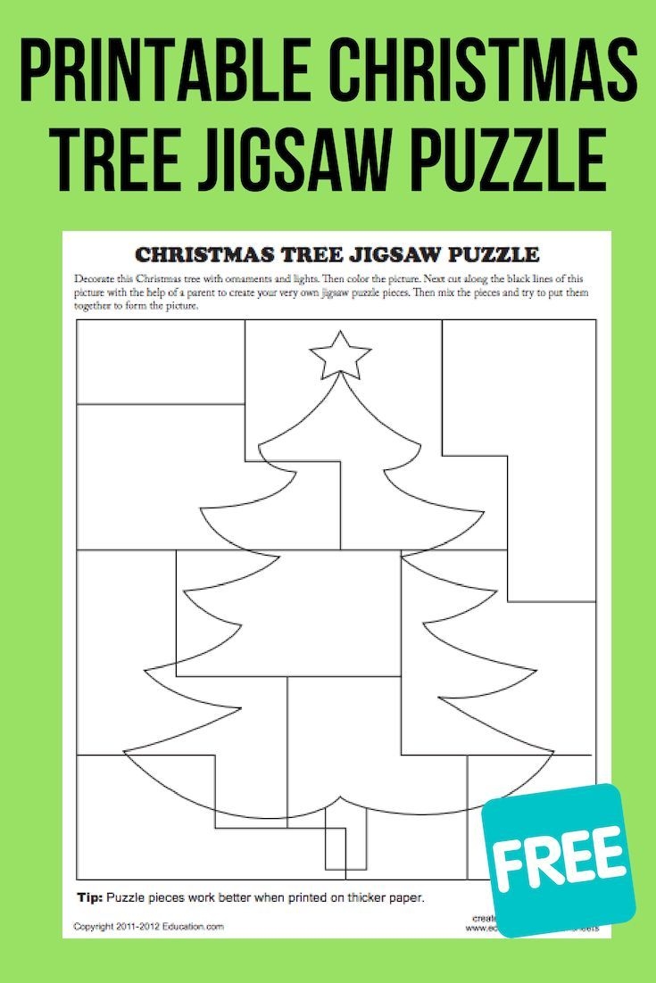 Christmas Puzzle Free Printable