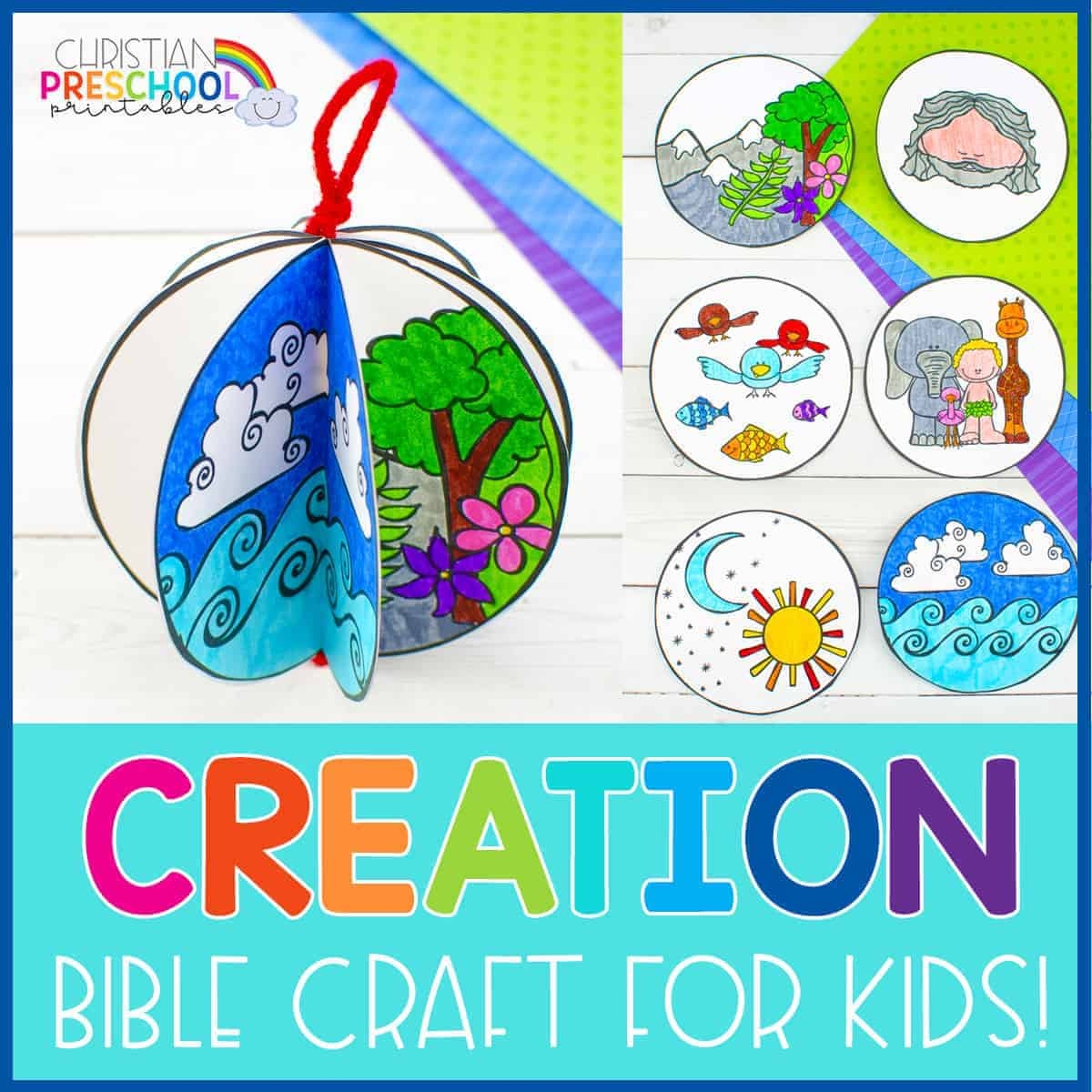 God's Creation Free Printable Worksheets