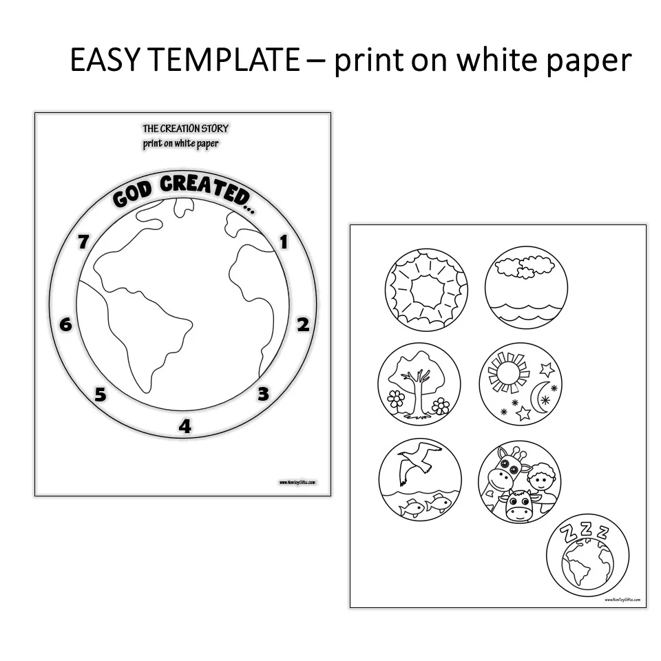 Creation For Kids Printable