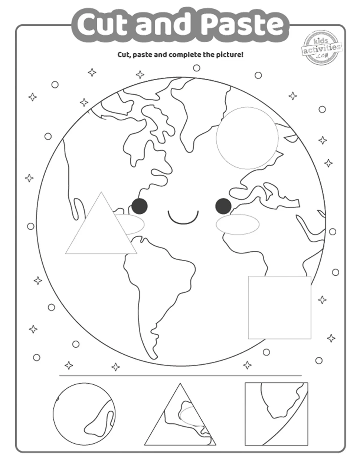 Cut And Paste Worksheets For Kids Of All Ages Kids Activities Blog