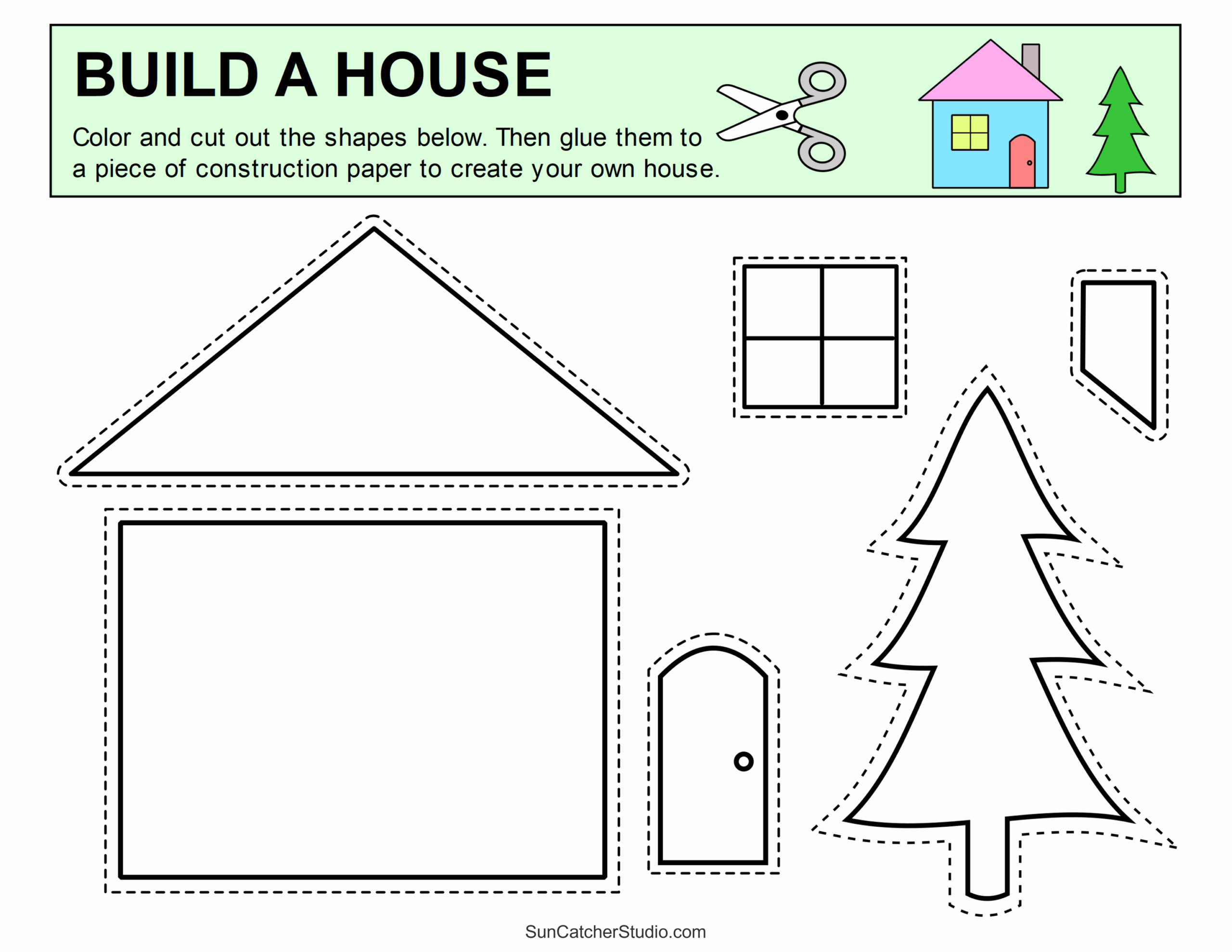 Cut And Paste Worksheets Printables
