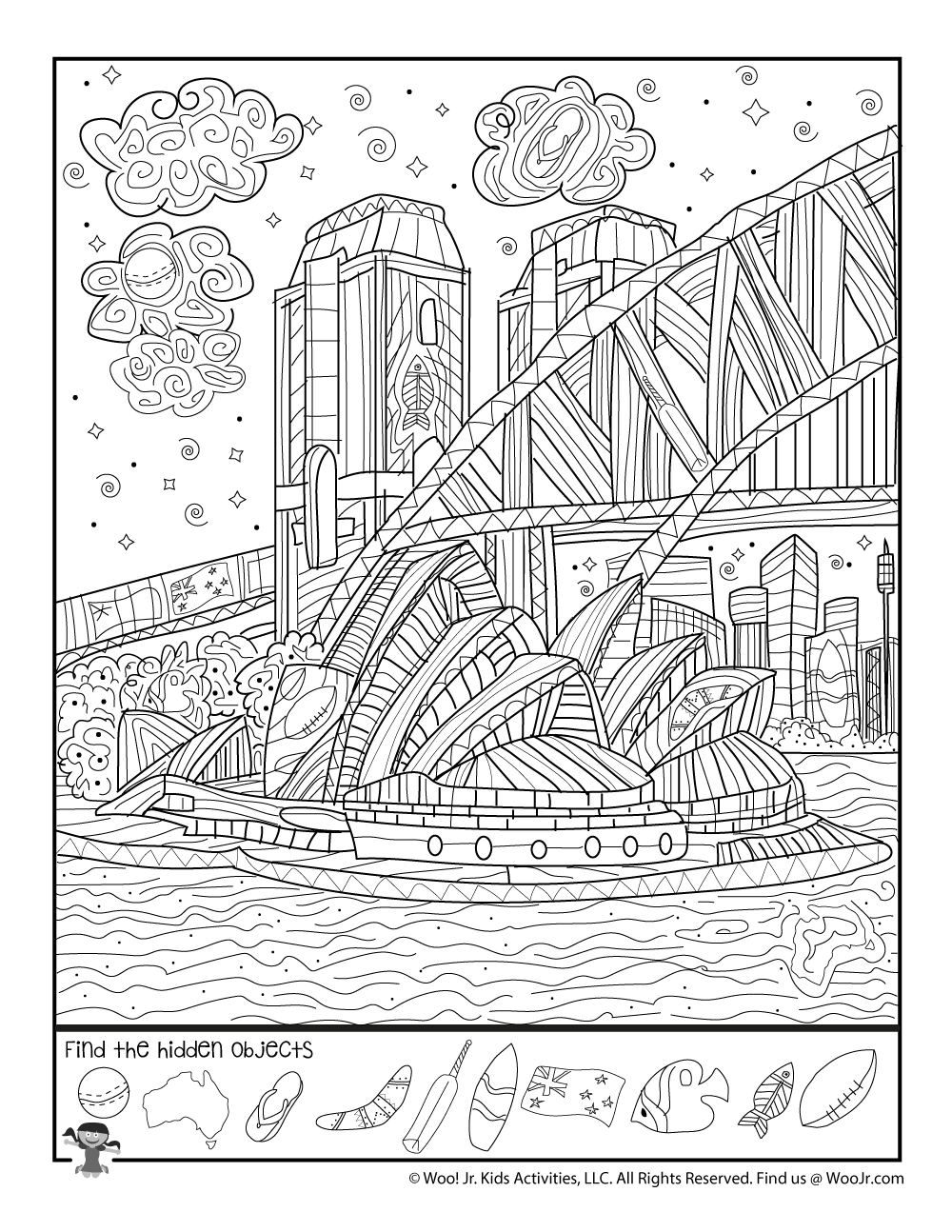 Hidden Objects Puzzles Printable
