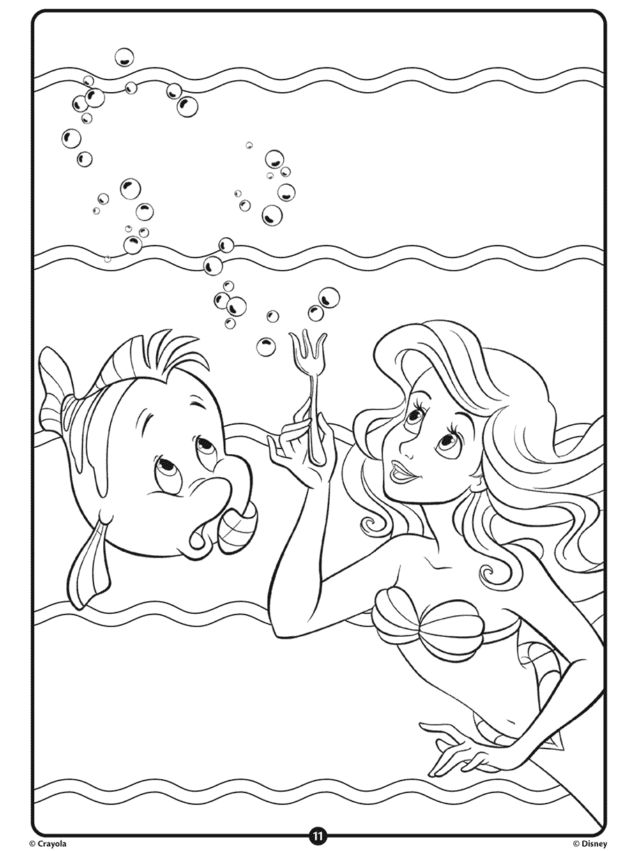Printable Coloring Pages Disney