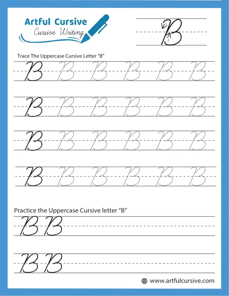 Free Cursive Printable Worksheets