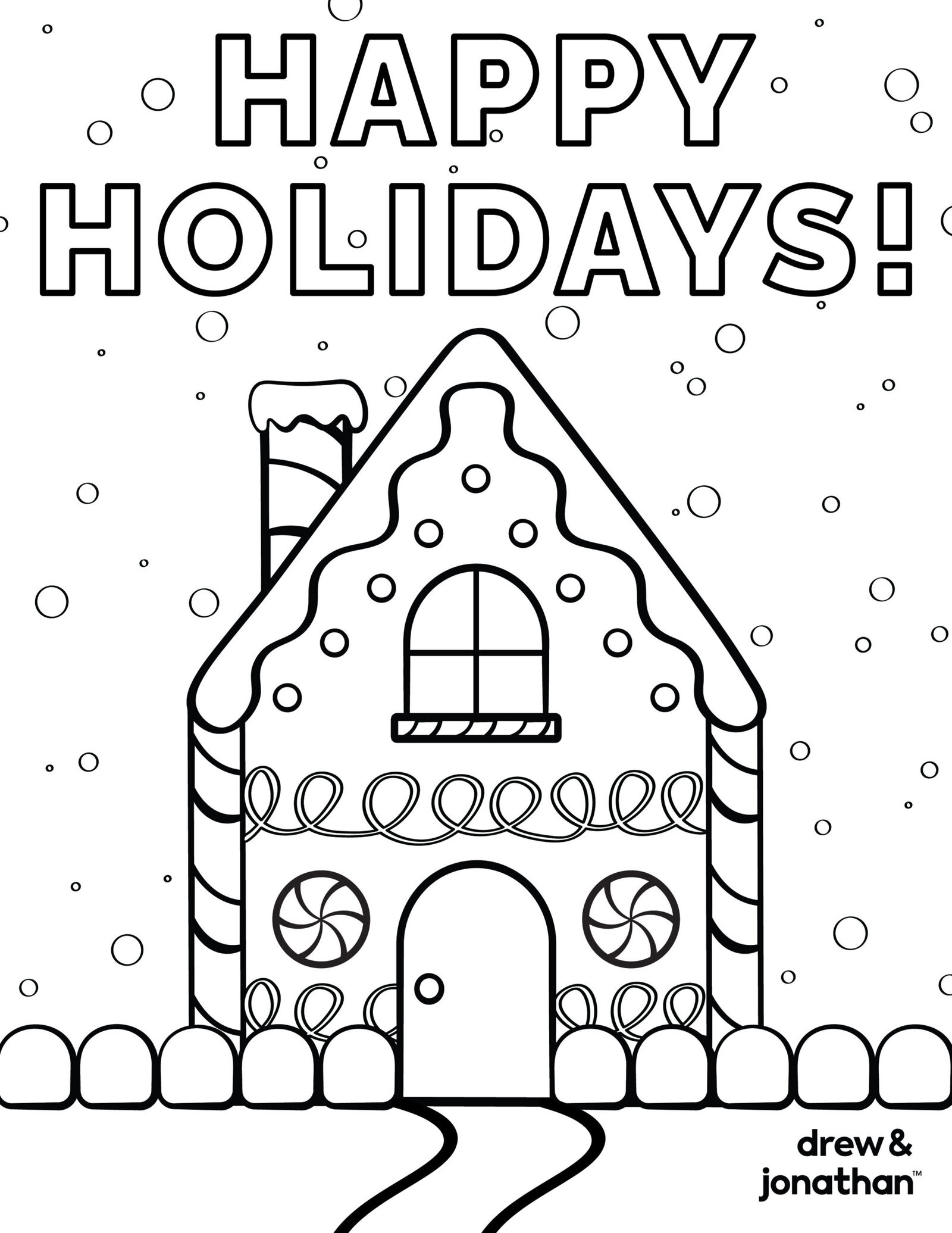 Free Printable Holiday Pages