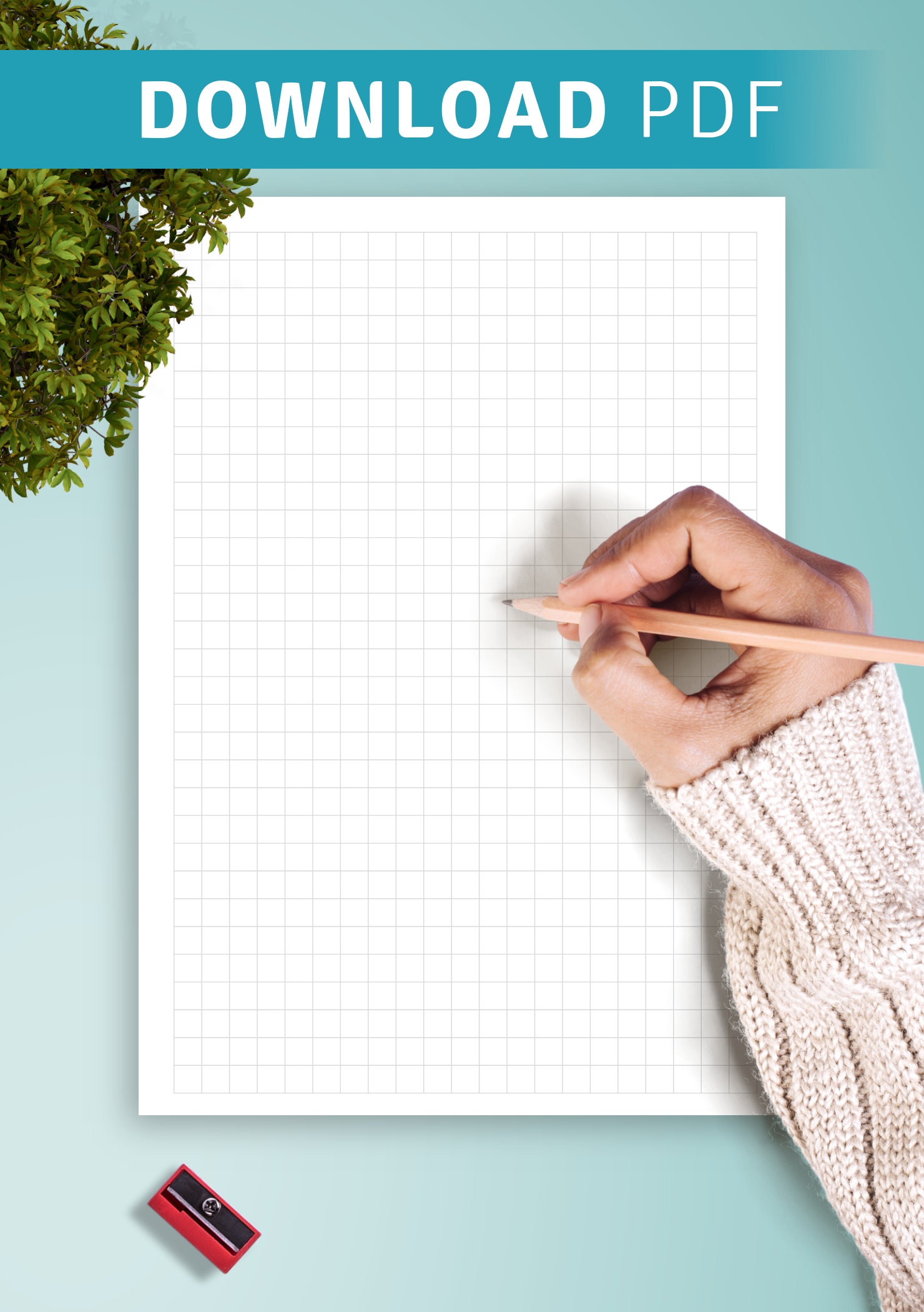 Graph Paper 1/4 Inch