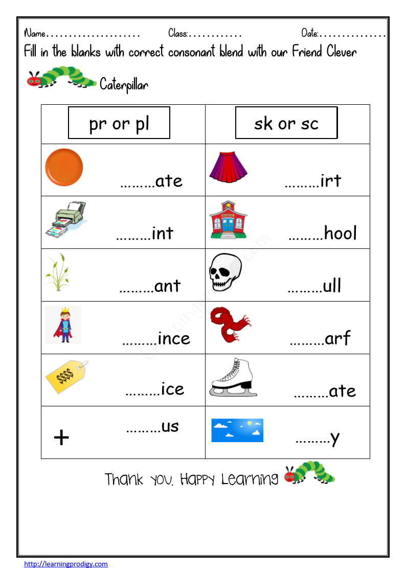 1st Grade Worksheets Free Printable Grammar