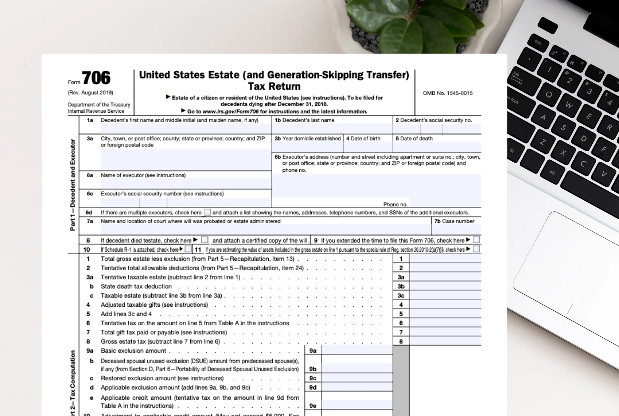 What Is Irs Form 706