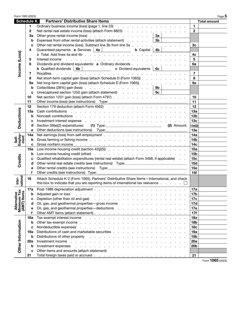 Form Schedule A 2023 Pdf