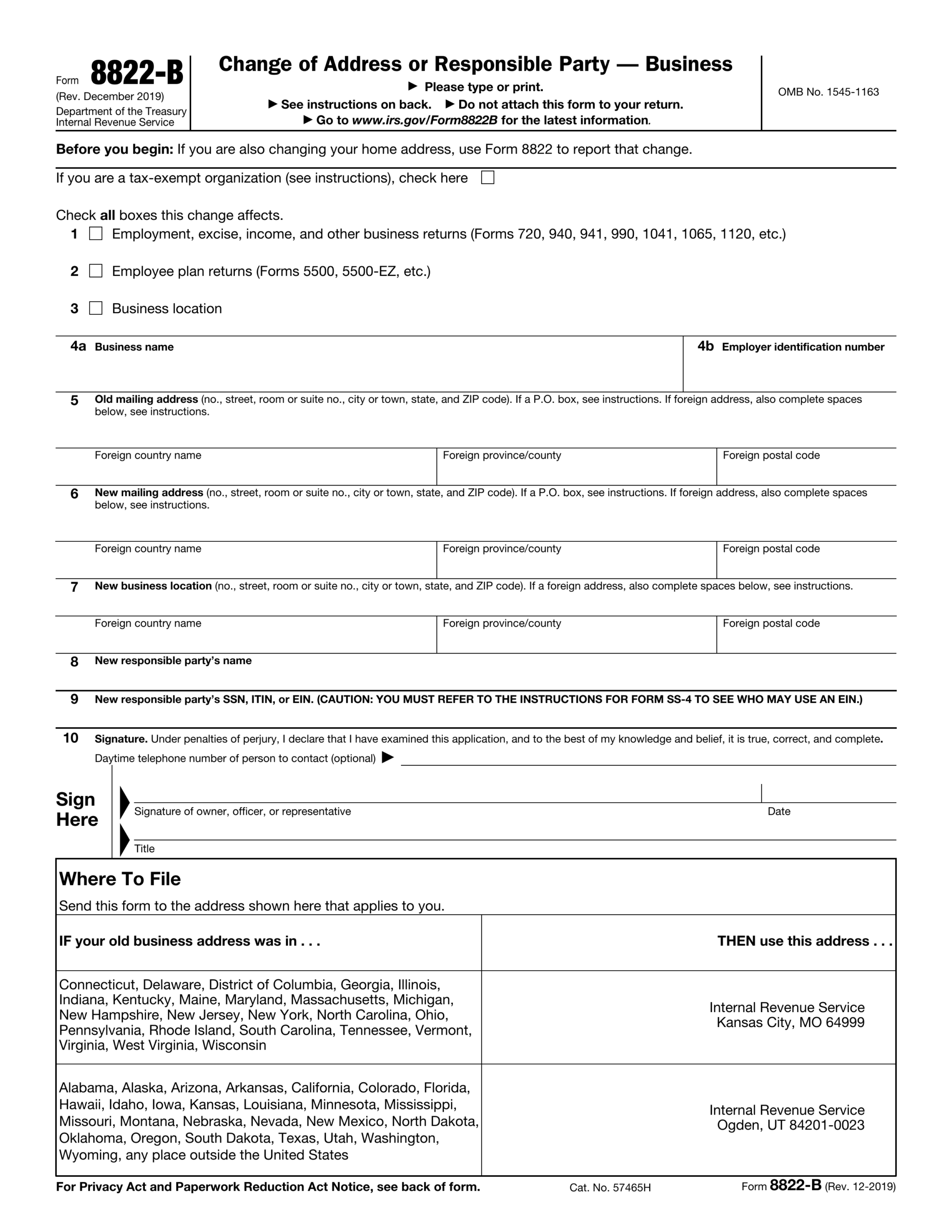 B Form 2024
