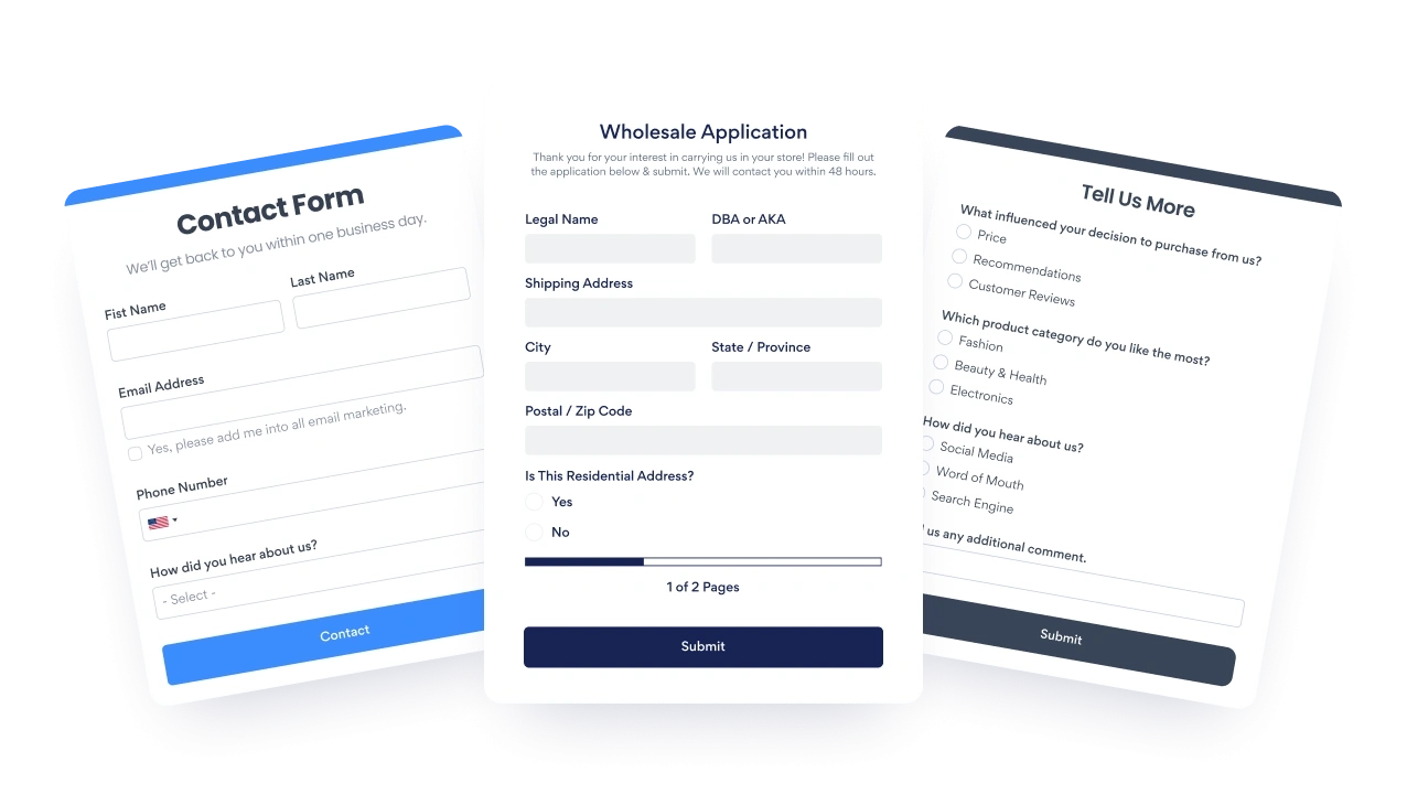 Printable Form Builder Software
