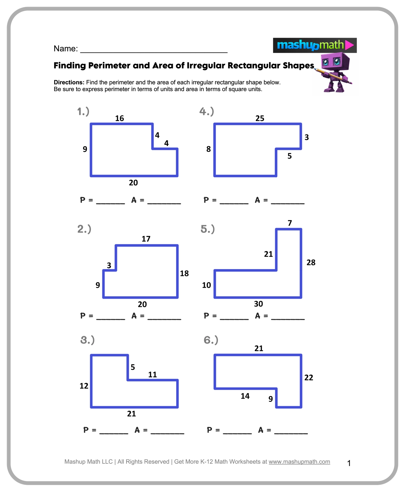 Free Printable 5th Grade Worksheets Math