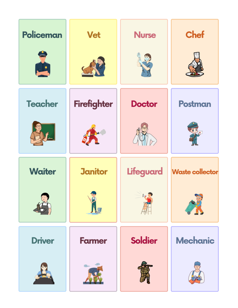 Free Printables For Community Helpers