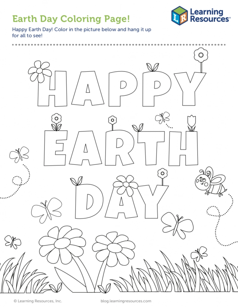 Earth Day Activities Free Printable
