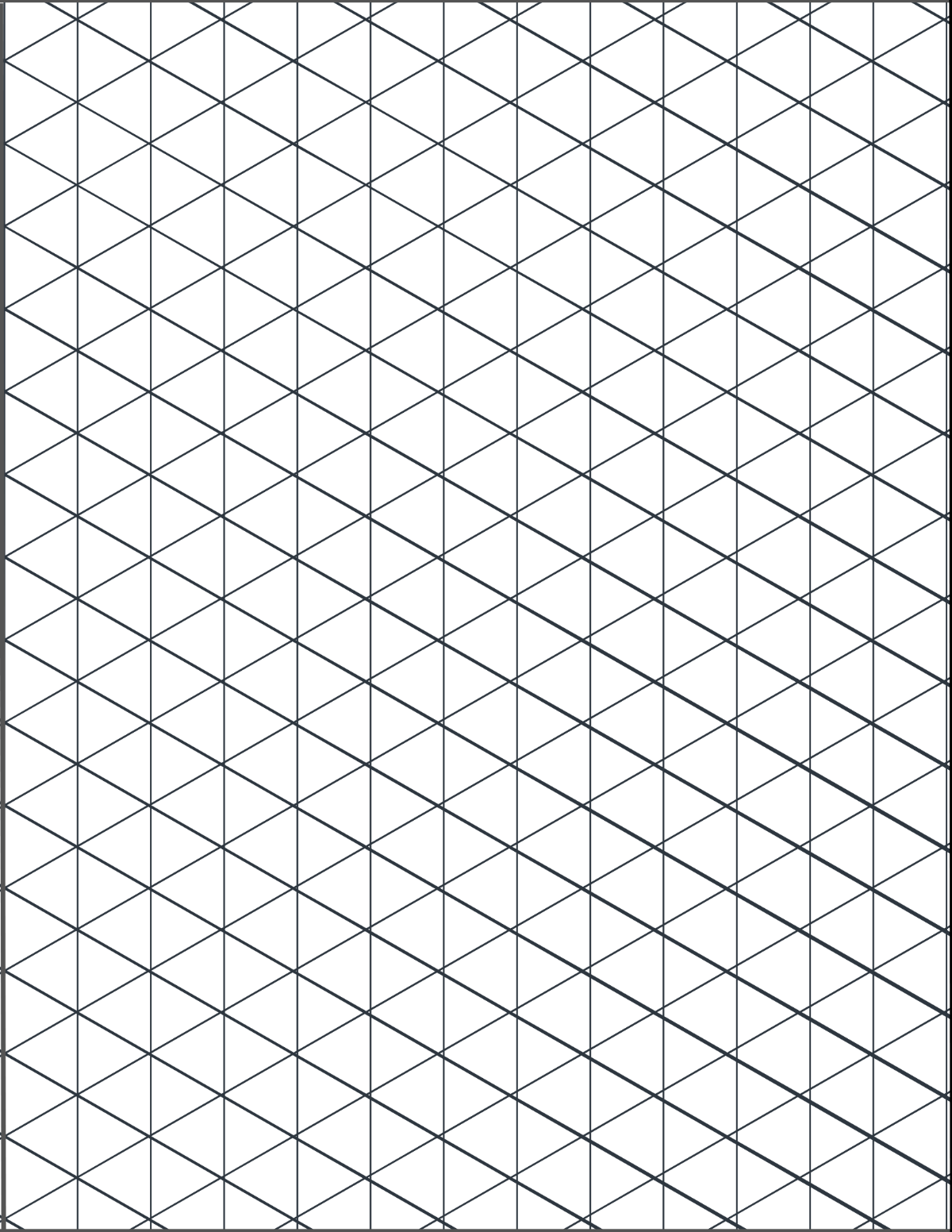 Isometric Dot Paper Printable Free