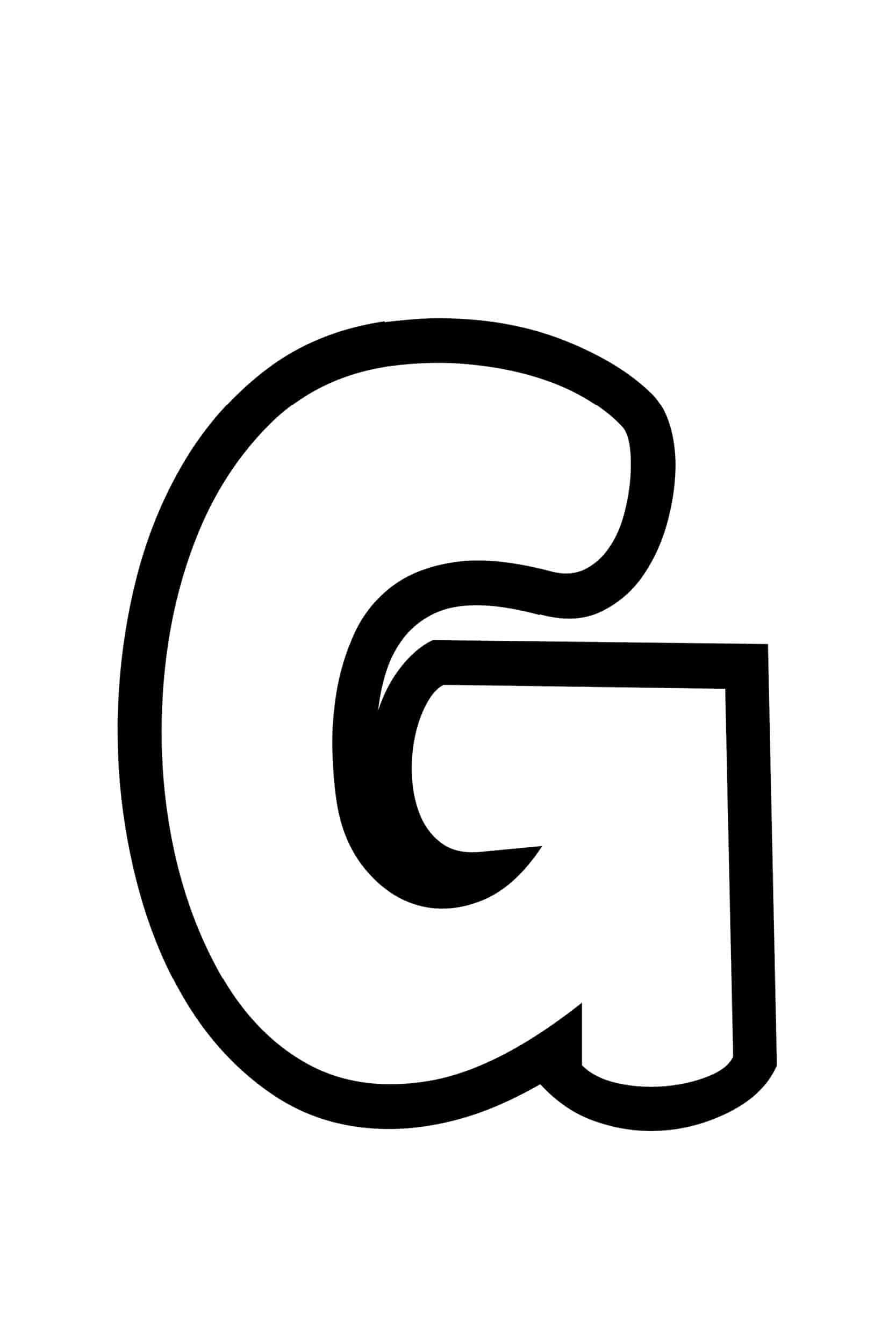 Free Printable Letter G