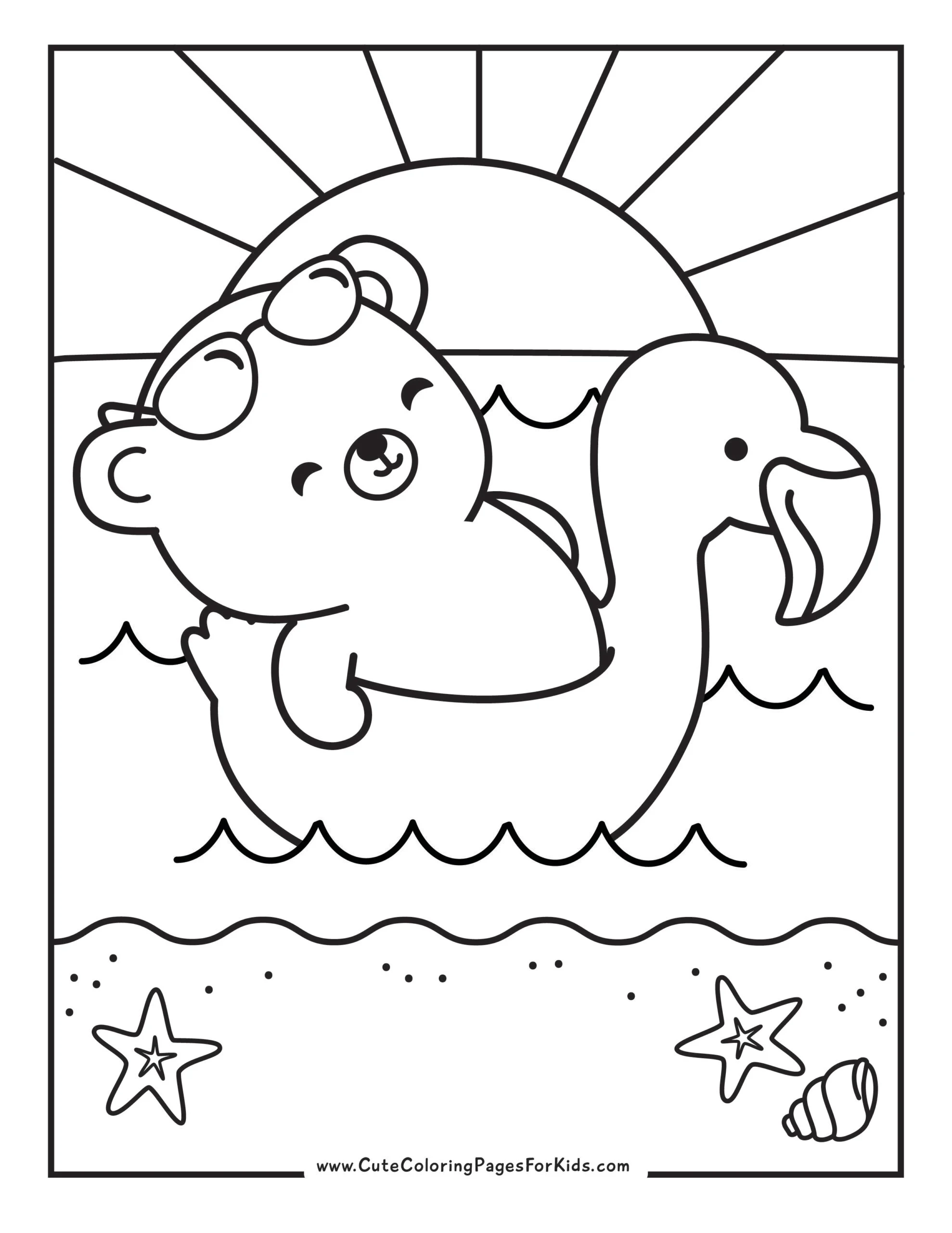 Toddler Coloring Printable Free Worksheets