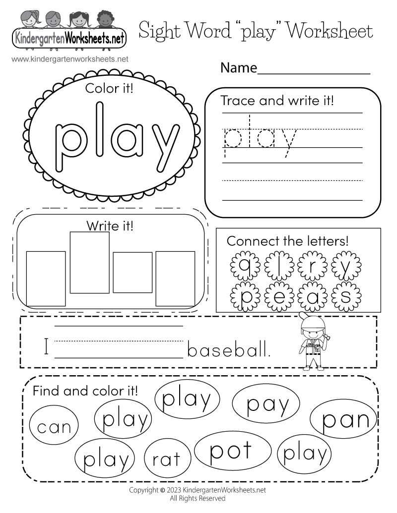 Printable Sight Words Free