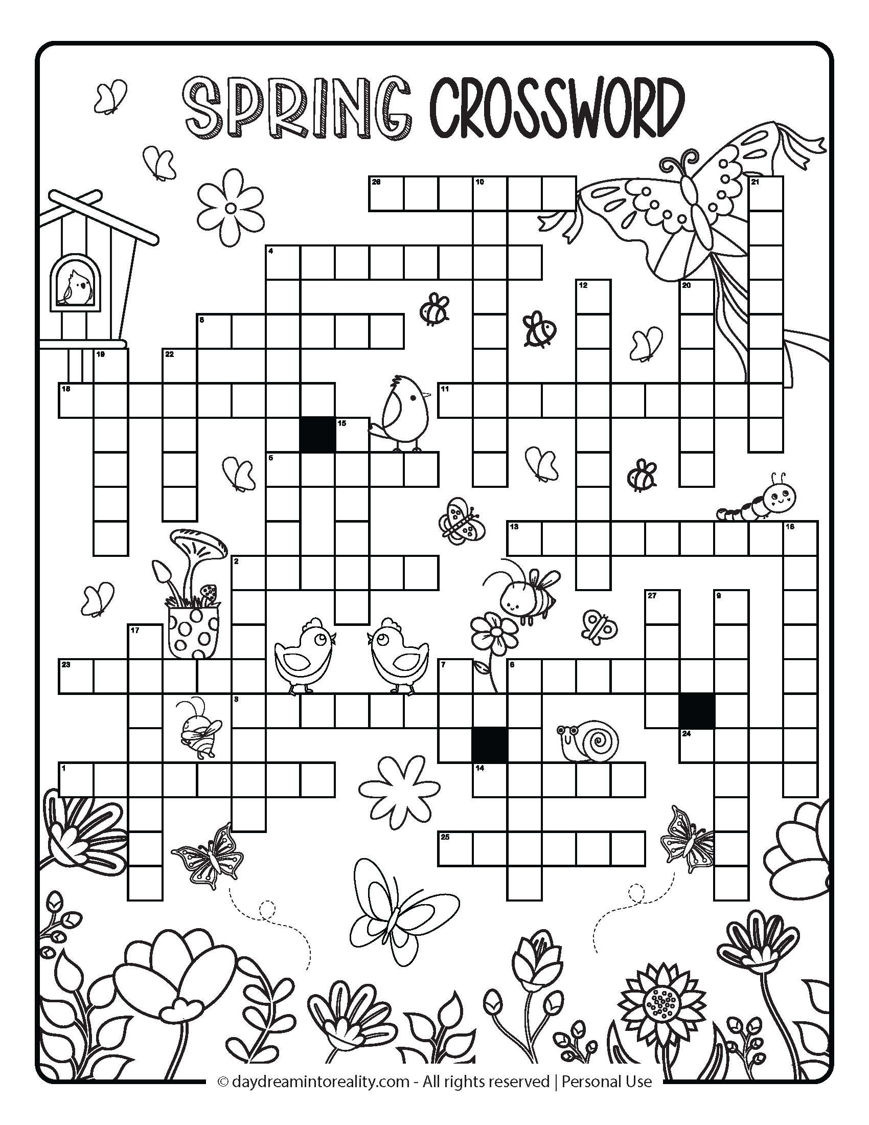 Free Online Printable Crossword Puzzles Hard