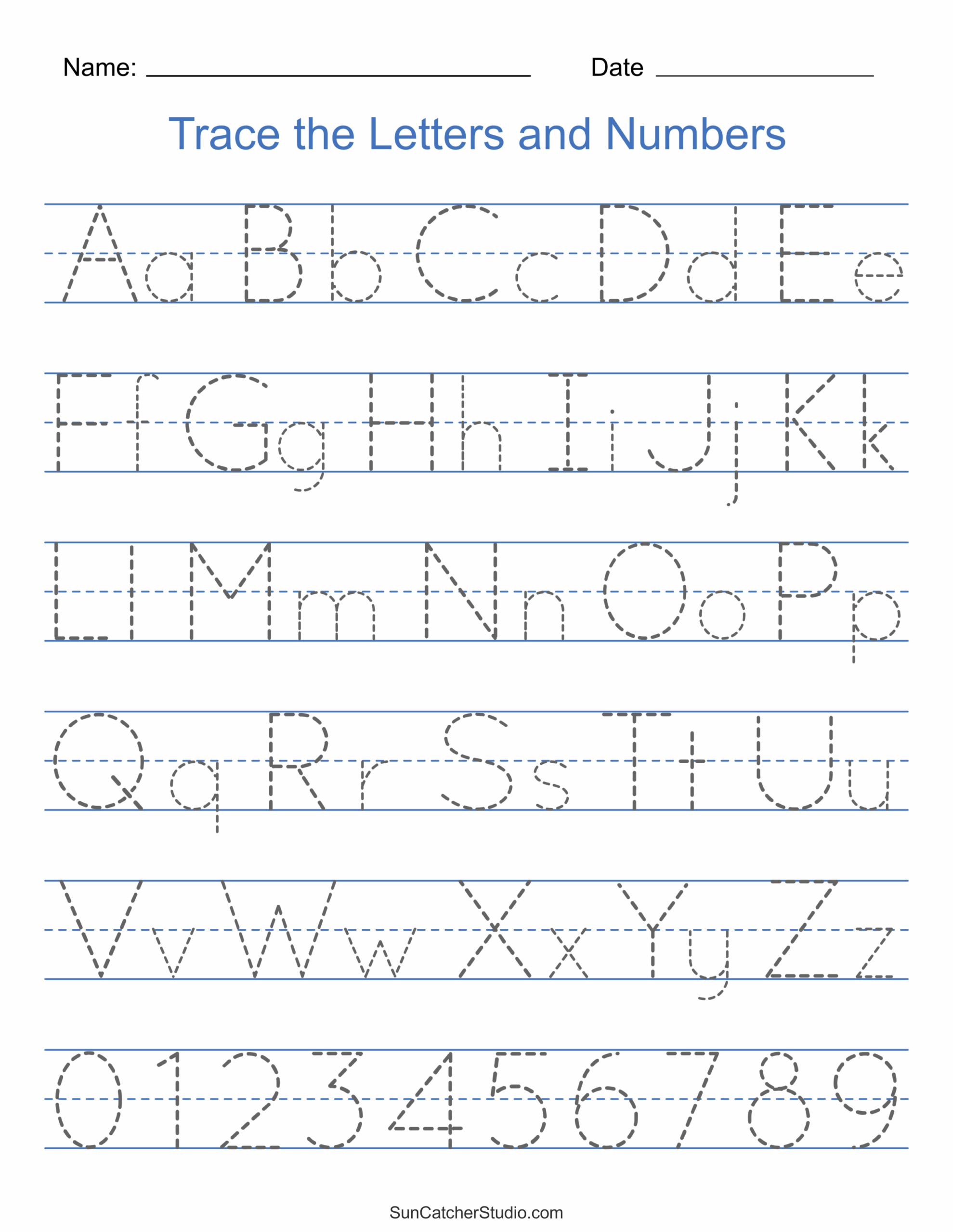 Free Traceable Alphabet Worksheet Free Download Free Traceable 
