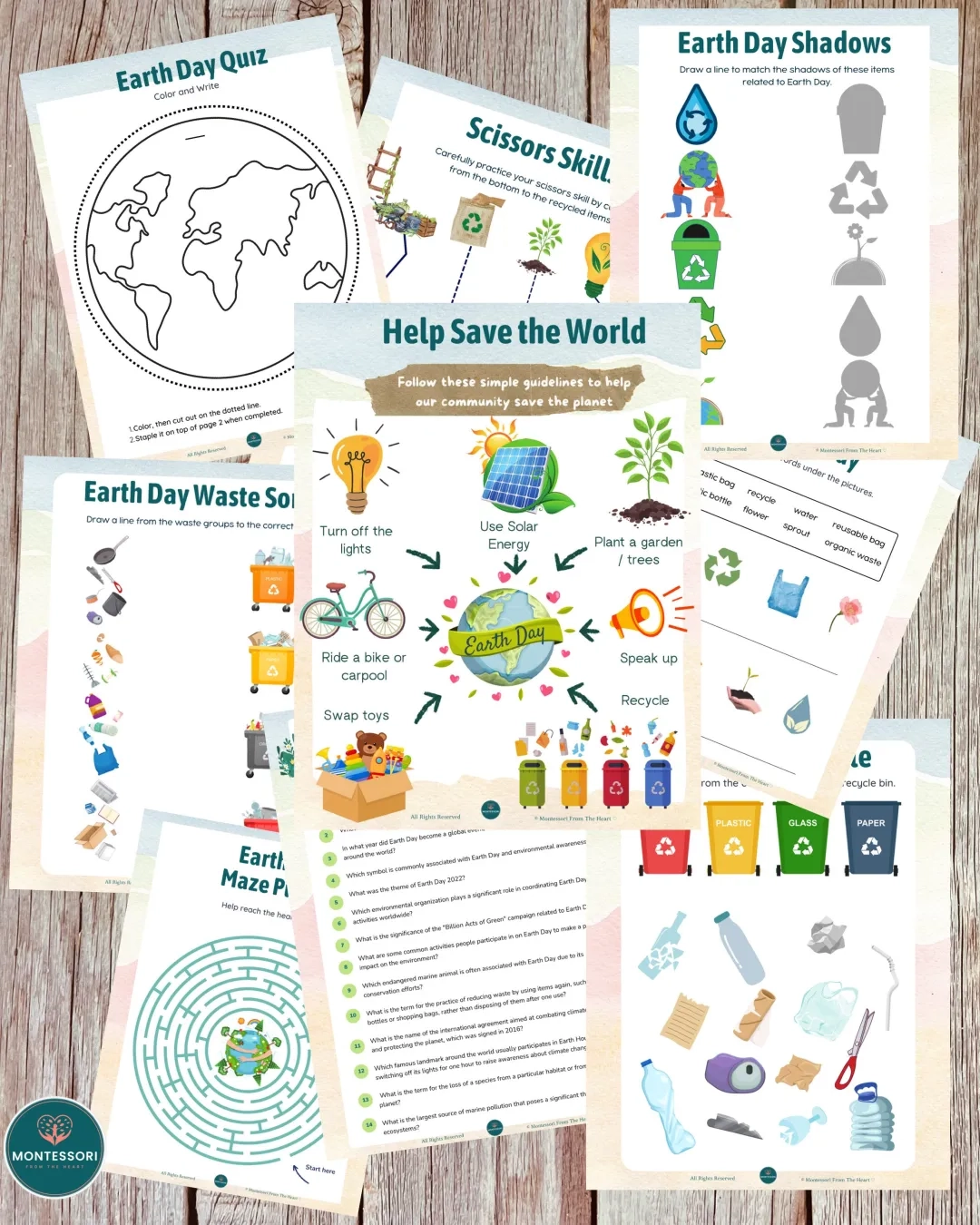 Fun Earth Day Activities And Crafts For Kids Free Printable 
