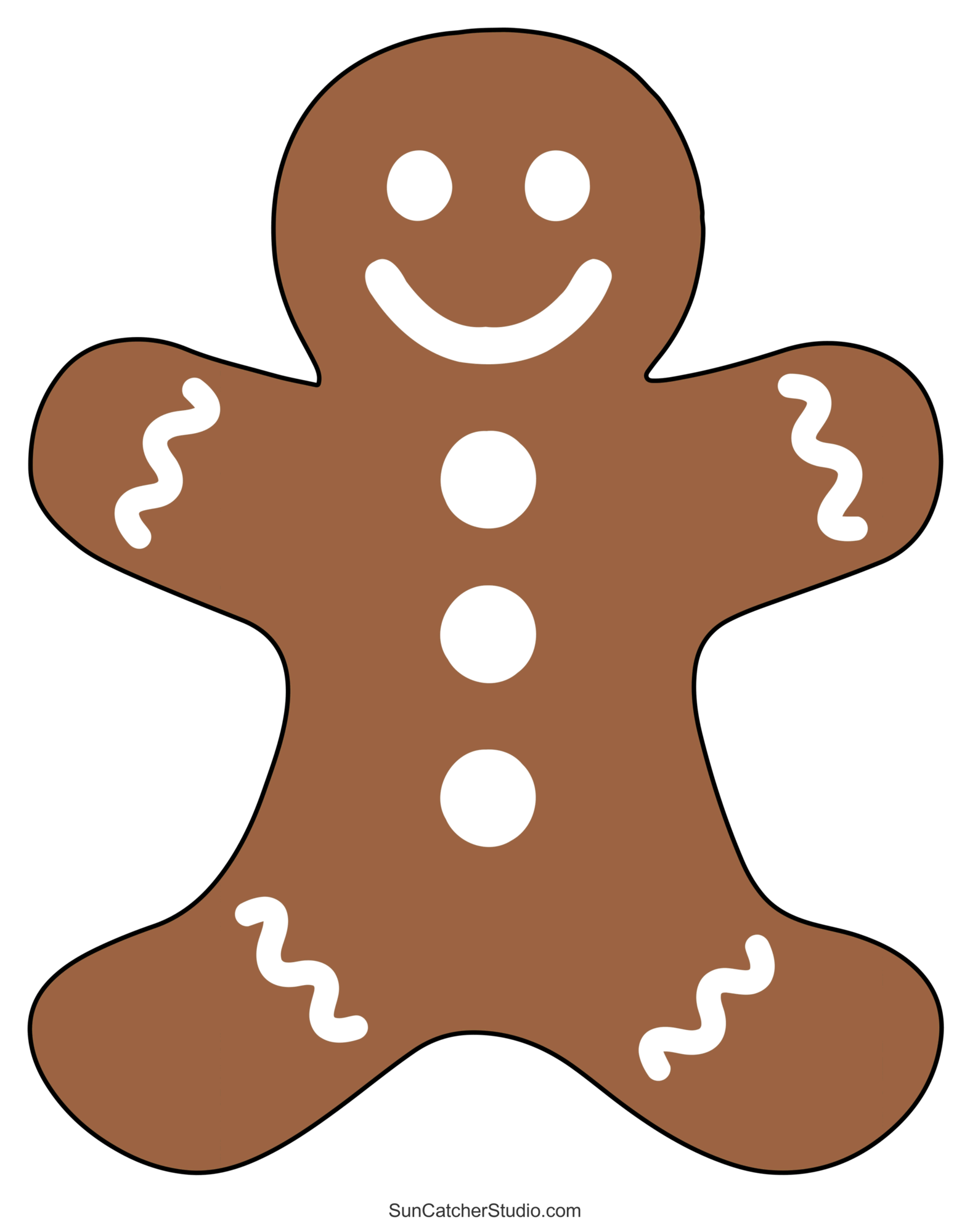 Gingerbread Man Free Printables