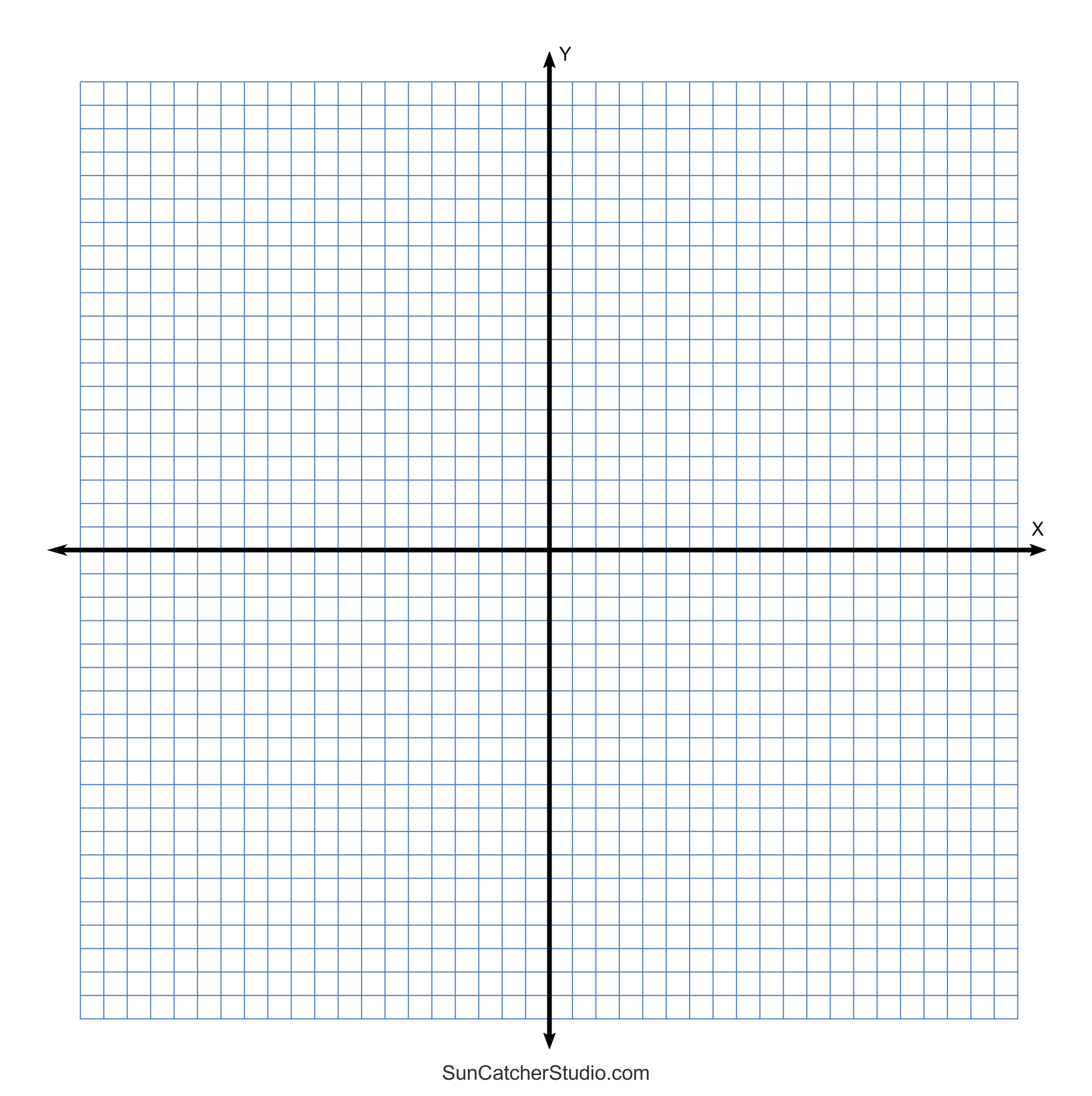 Math Graphing Paper Printable