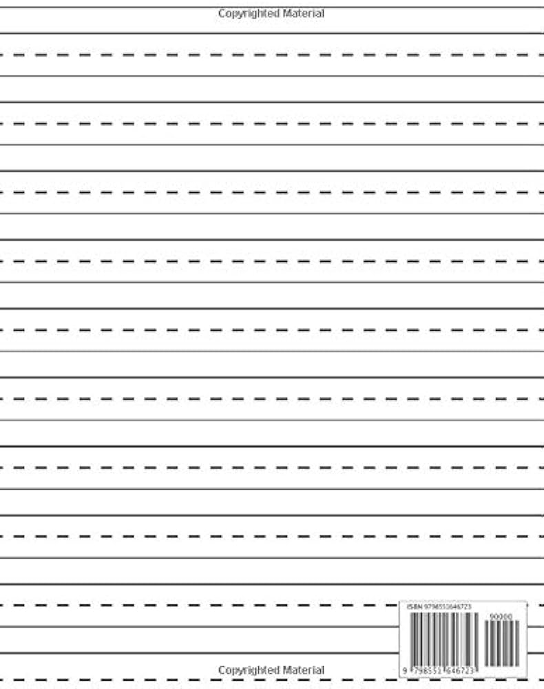 1st Grade Writing Paper Printable