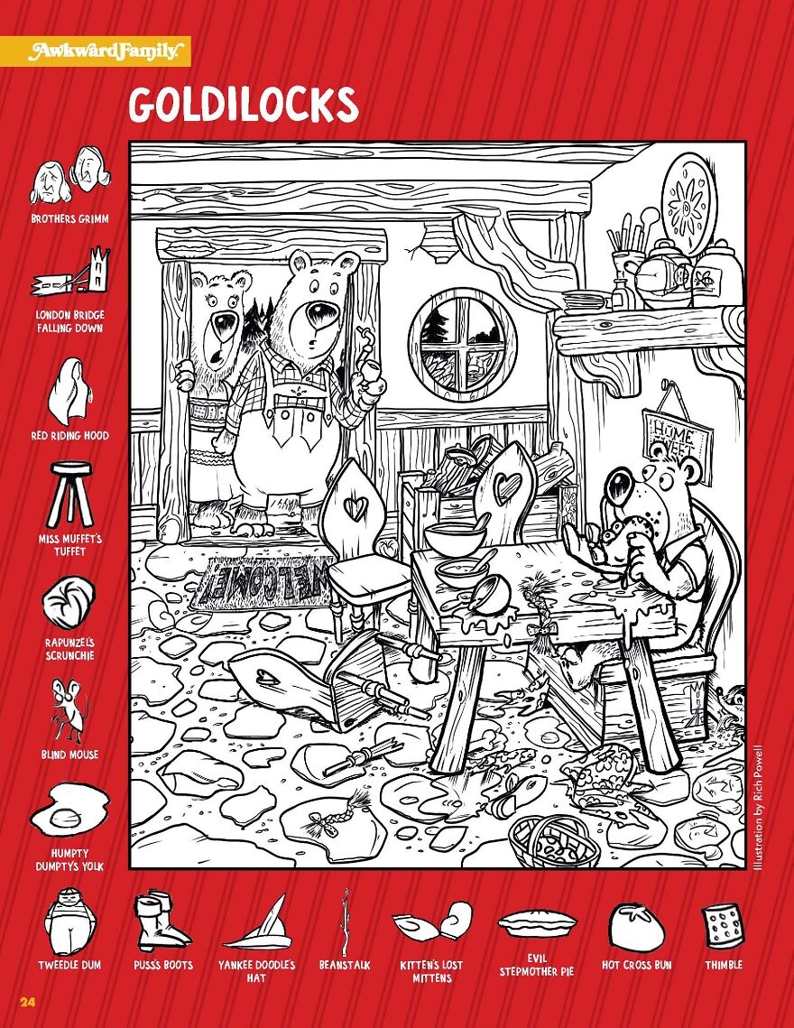 Printable Search And Find Picture Puzzles