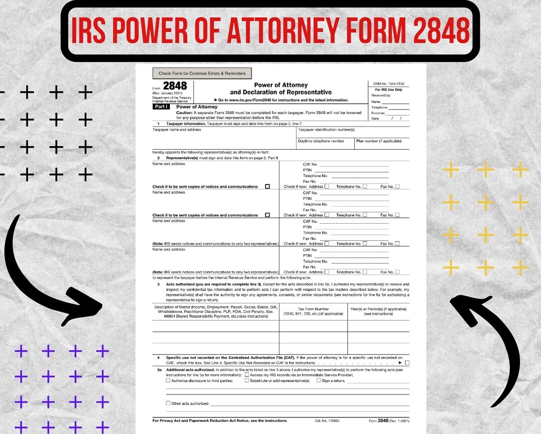 Irs Form Poa 2848