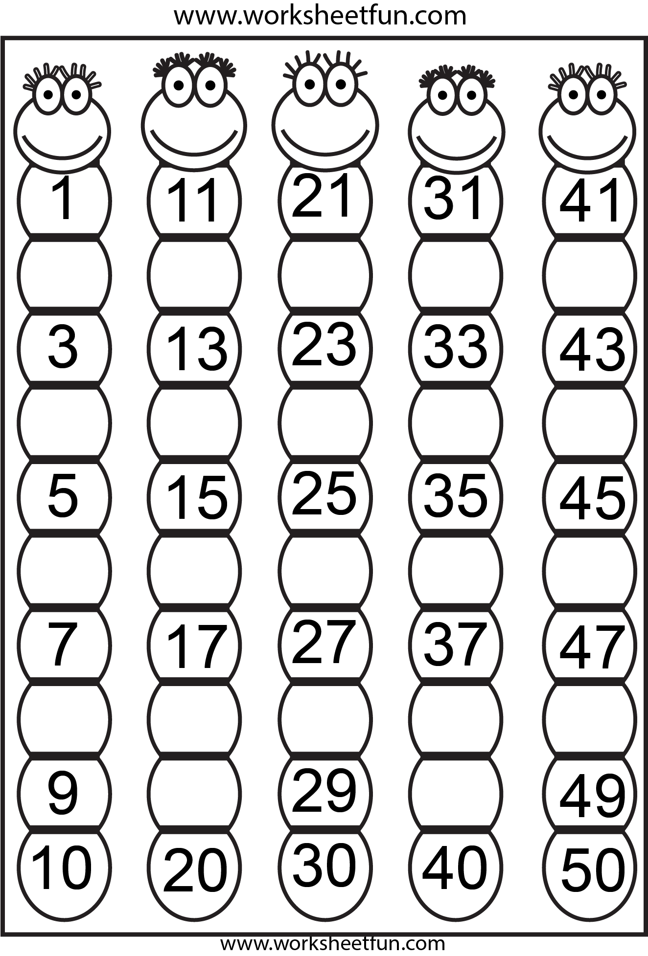 Kindergarten Fun Worksheets Free Printable