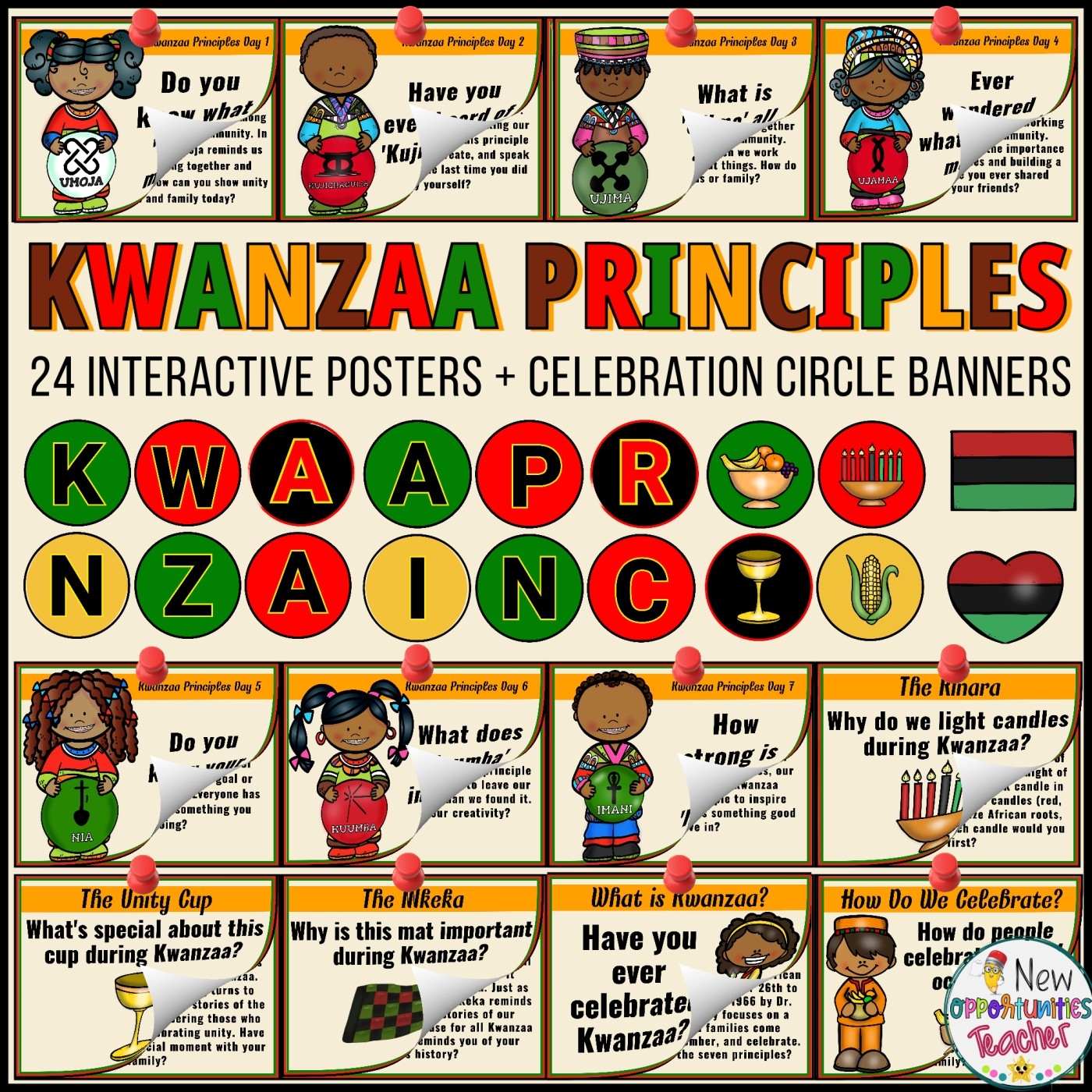 Symbols Of Kwanzaa Printables