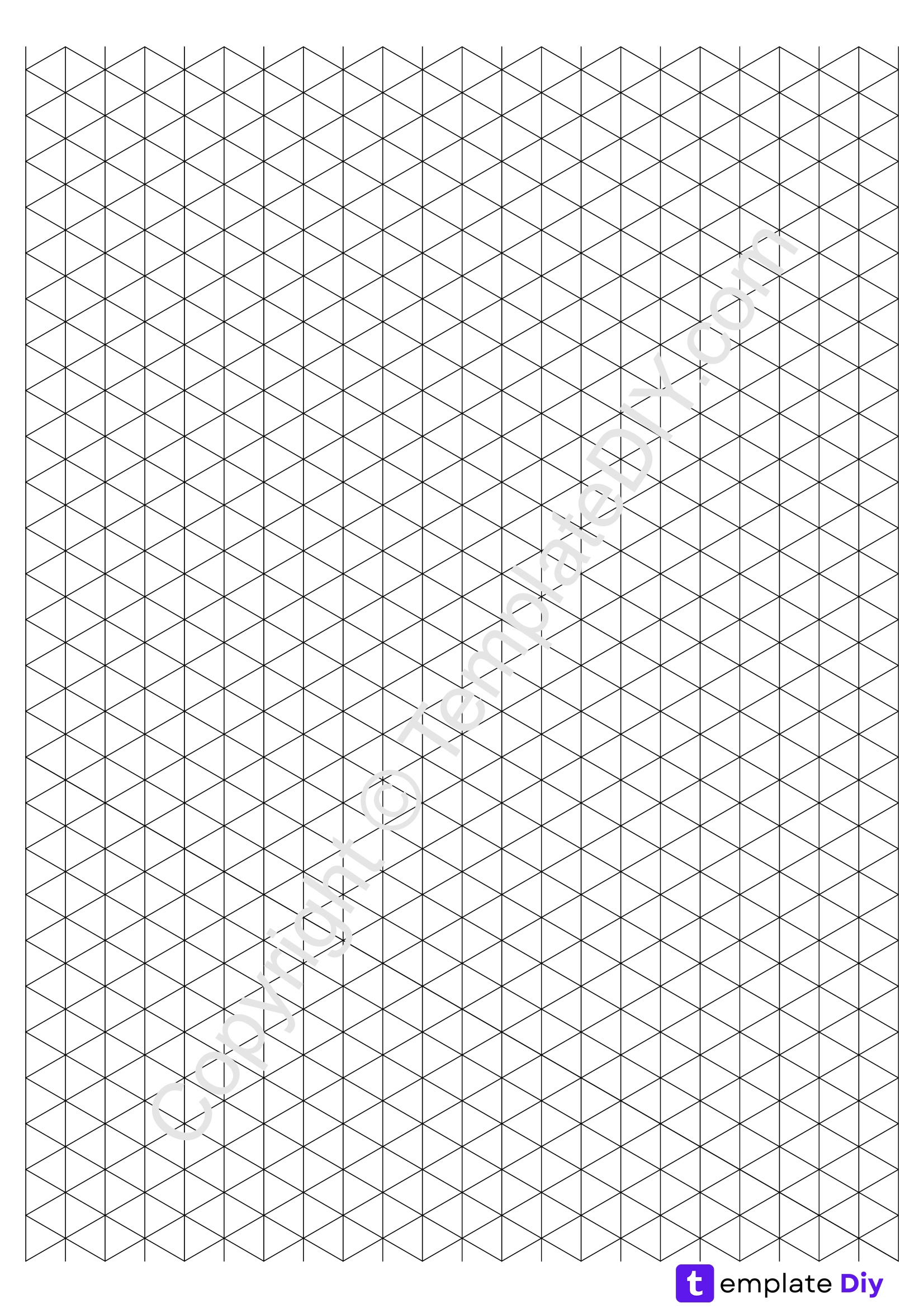 Lined Paper A4 Pad Isometric Dot Paper Printable free Printable 