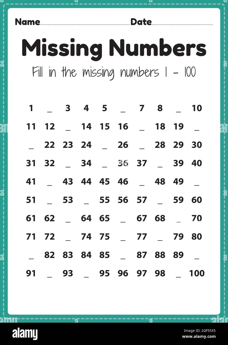 Children's Math Worksheets Free Printable