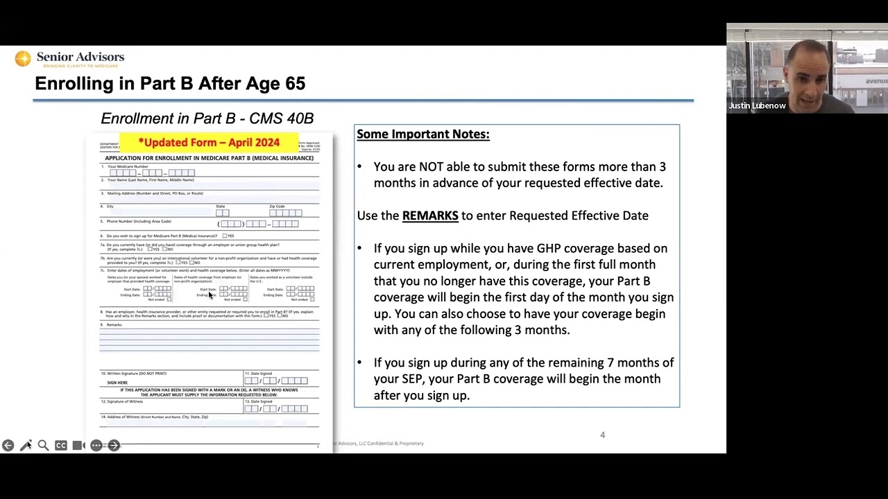 Printable Medicare Form 40b Part B