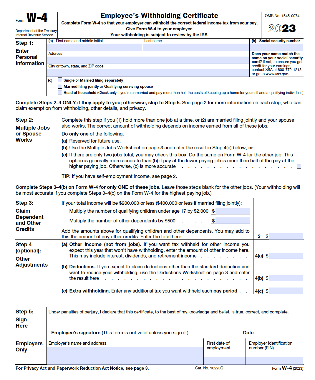 2025 W 4 Form Mn