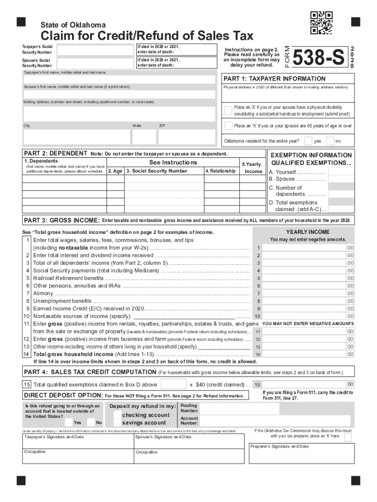Oklahoma W-4 Form 2023