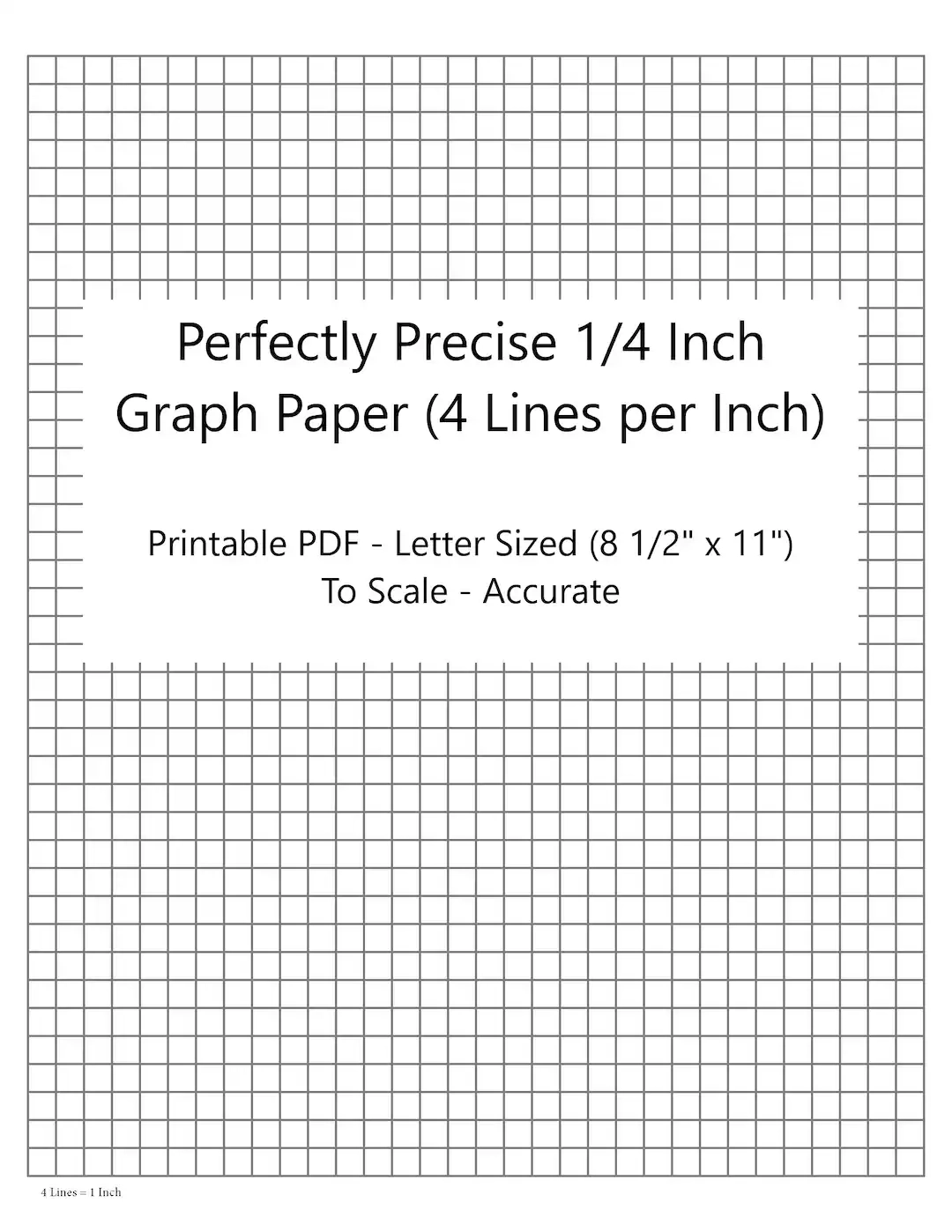 Printable Graph Paper 8 1/2 X 11