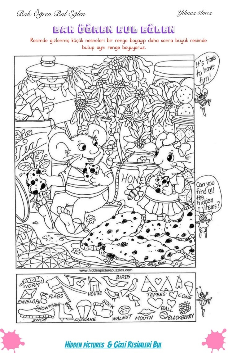 Pinterest Hidden Pictures Hidden Picture Puzzles Highlights 