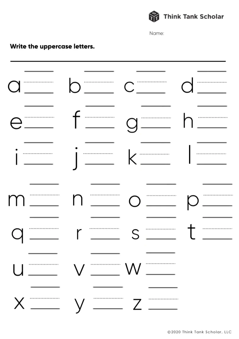 Preschool Worksheets Free Printables