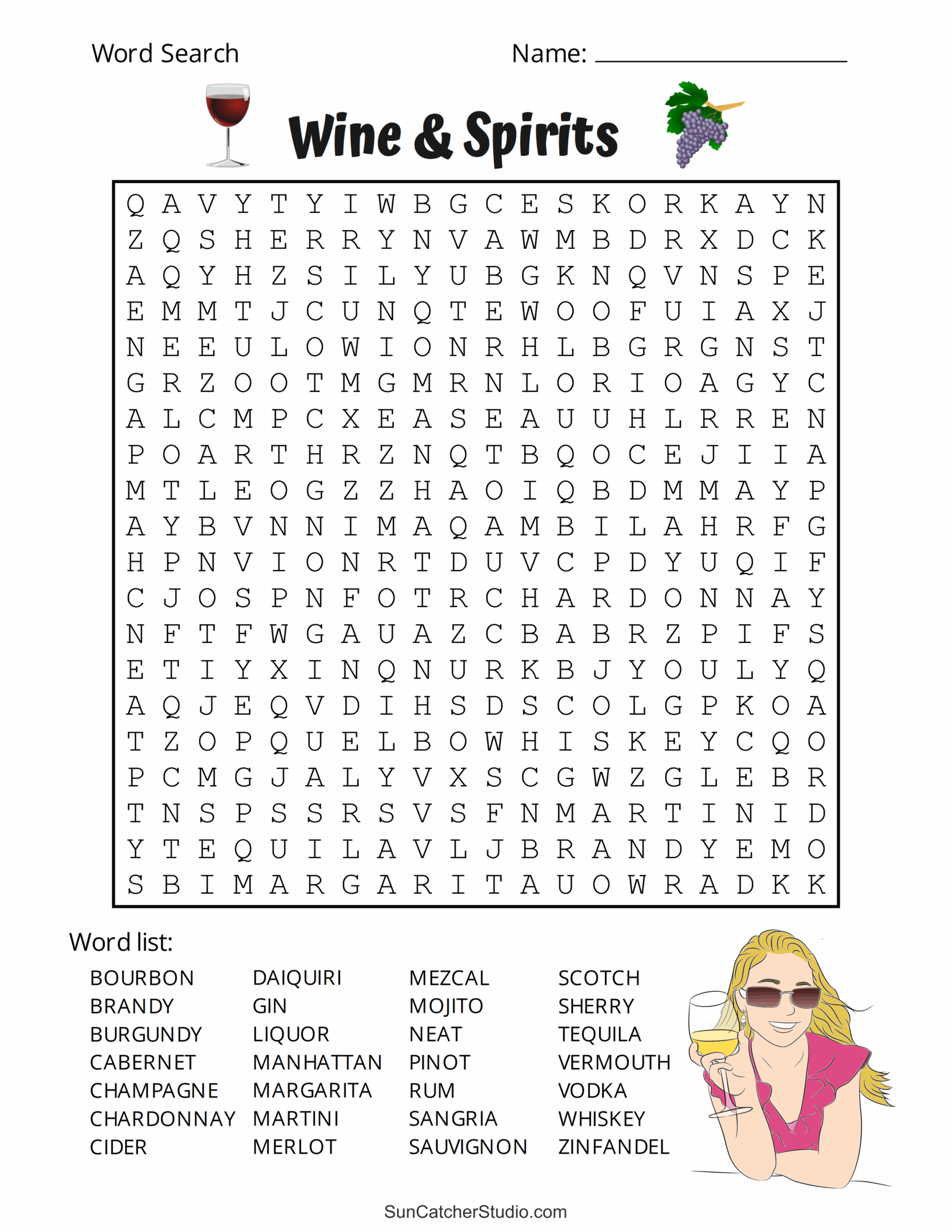 Puzzles Printable Worksheets For Adults