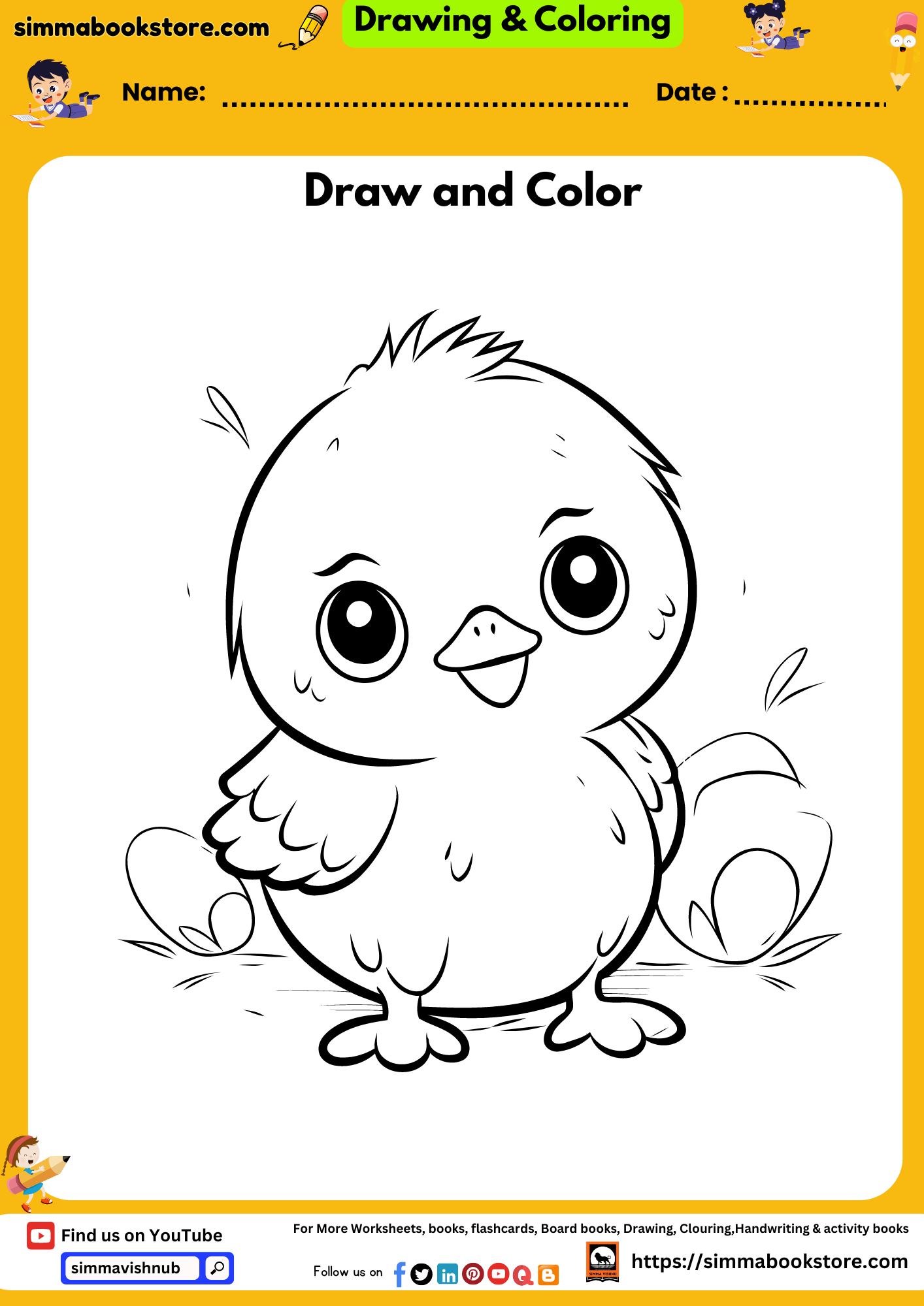 Printable Color Worksheets