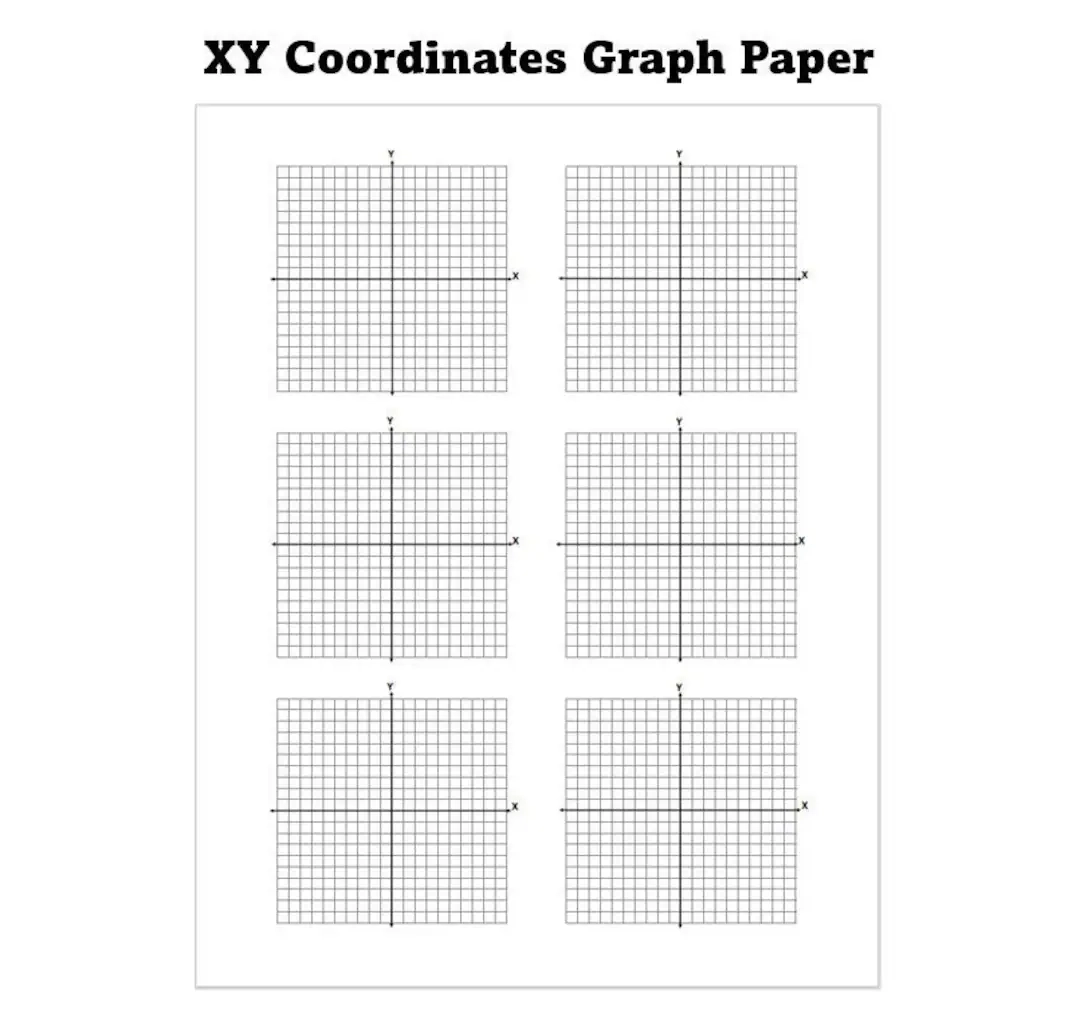 Printable Graph Paper Grid With X And Y Axis