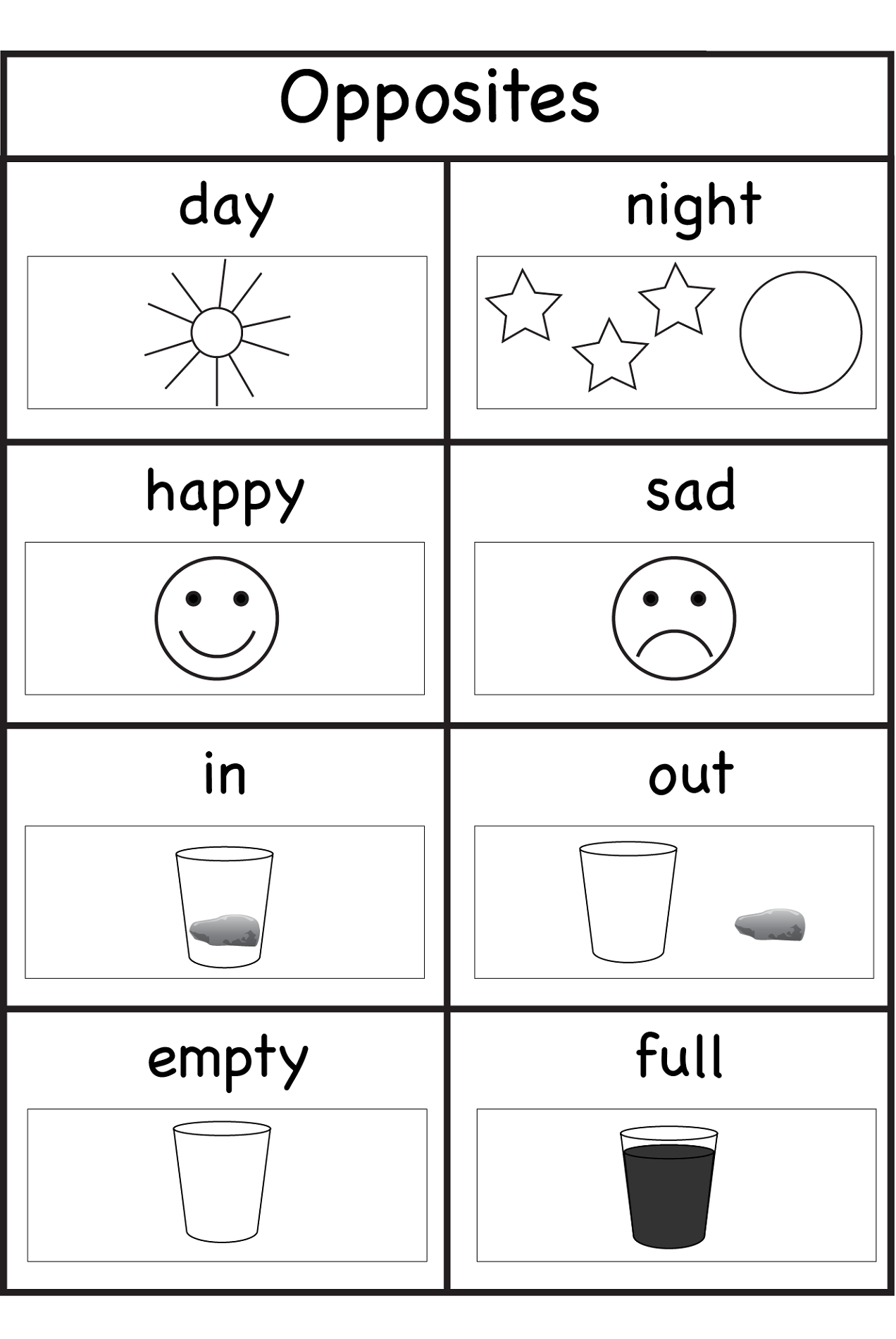 Printable 3 Year Old Worksheets