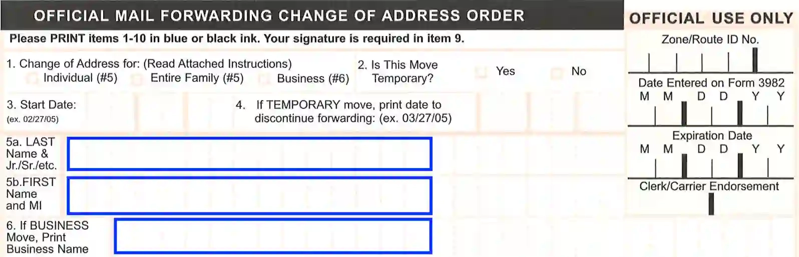 Usps Form 3575 Printable