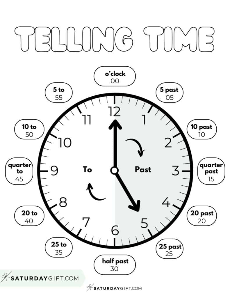 Free Printable Time Clock Worksheets