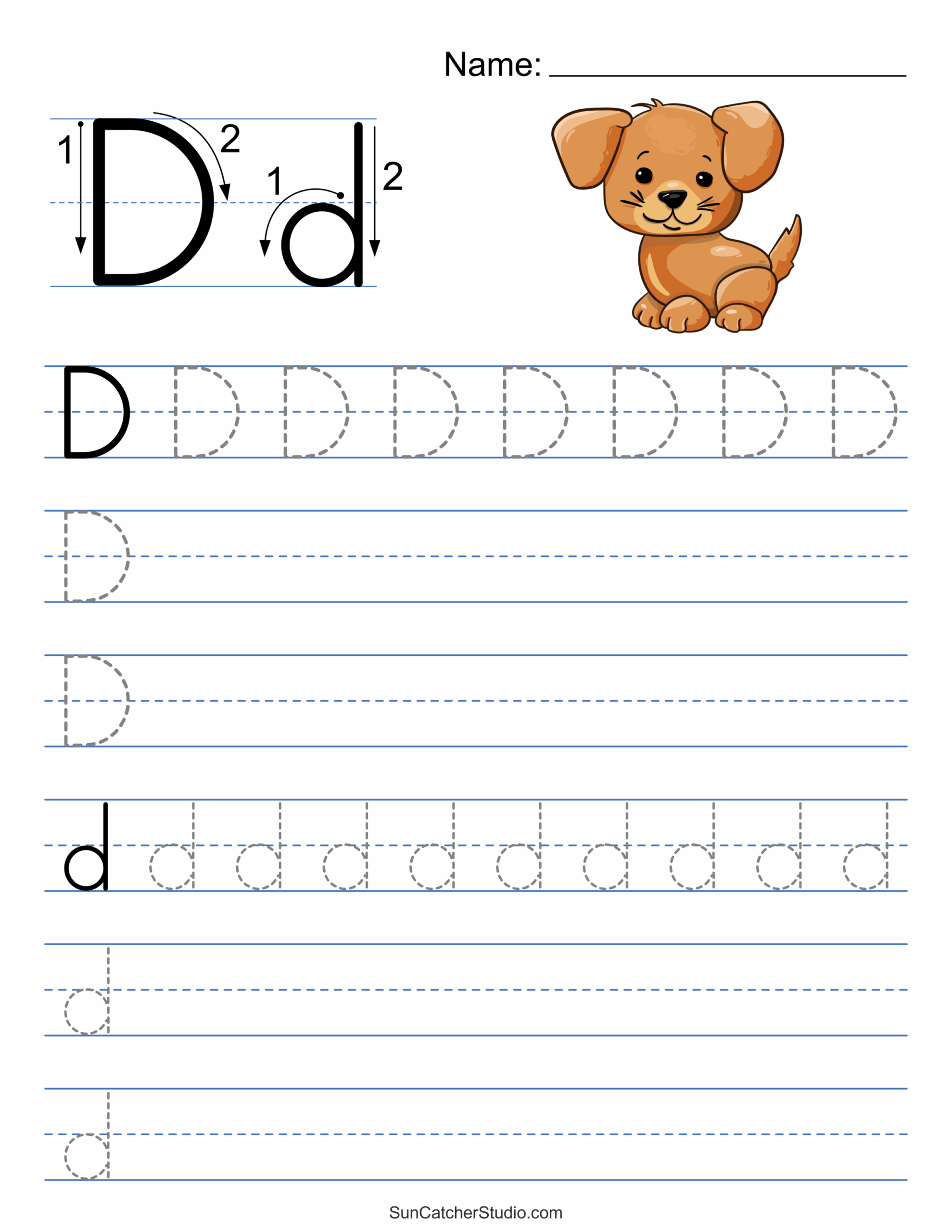 Free Printable Abc Traceables