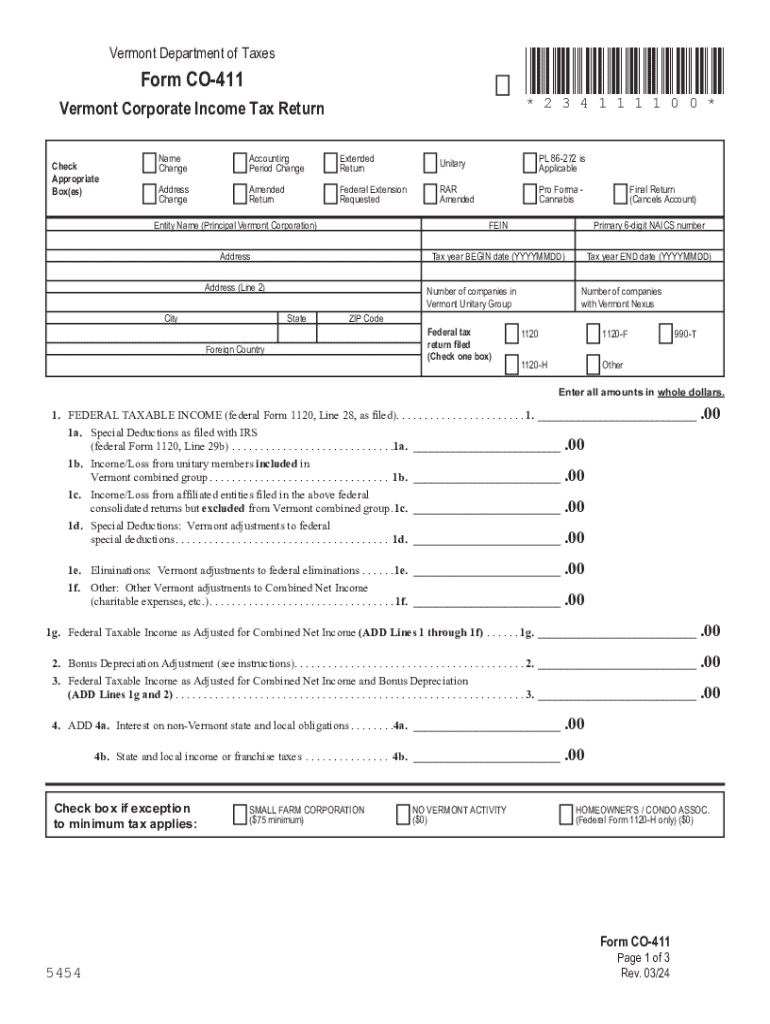 Vt Form Co 411 Fill Out amp Sign Online DocHub